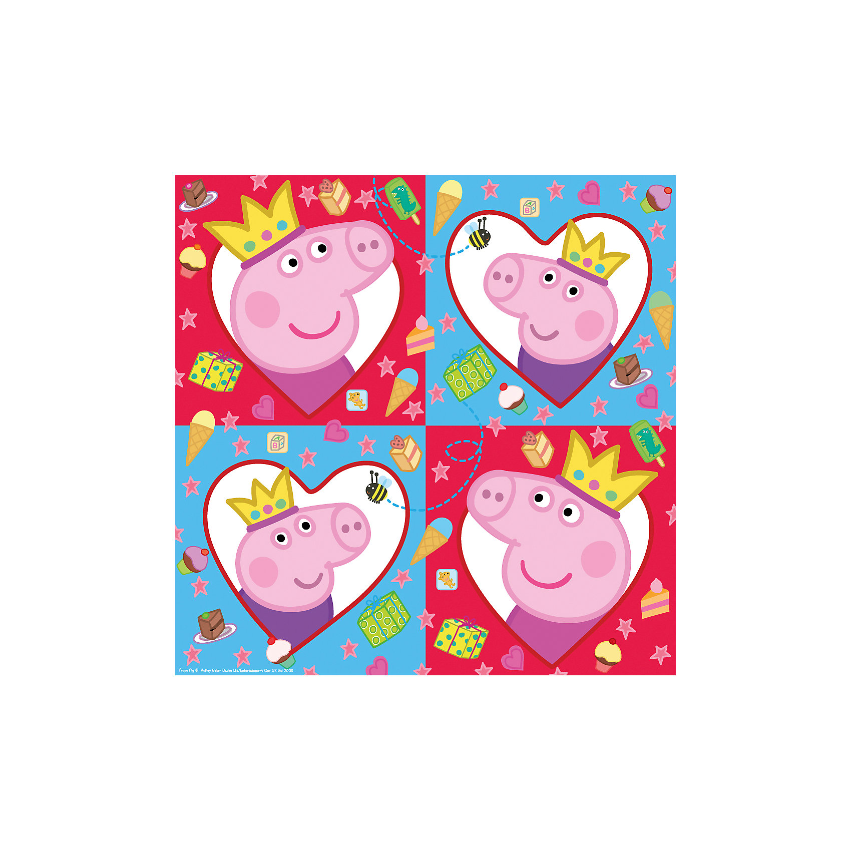 Салфетки Свинка Пеппа 33*33 см (20 шт) Салфетки Свинка Пеппа 33*33 см (20 шт)Красиво украсить праздничный стол на детском празднике Вам помогут посуда и аксессуары в стиле любимых детских персонажей. Нарядные салфетки Свинка Пеппа выполнены по мотивам одноименного популярного мультсериала и украшены изображениями очаровательной свинки и ее семьи. Этот симпатичный аксессуар поможет сделать детский праздник ярким и запоминающимся. Комплект включает в себя 20 красочных двухслойных салфеток.<br><br>Дополнительная информация:<br><br>- В комплекте: 20 штук.<br>- Размер салфетки: 33 х 33 см.<br>- Размер упаковки: 16,5 х 16,5 х 1,5 см.<br>- Вес: 85 гр.<br><br>Салфетки Свинка Пеппа, 20 шт., можно купить в нашем интернет-магазине.<br><br>Ширина мм: 165<br>Глубина мм: 165<br>Высота мм: 15<br>Вес г: 85<br>Возраст от месяцев: 36<br>Возраст до месяцев: 108<br>Пол: Унисекс<br>Возраст: Детский<br>SKU: 4046812