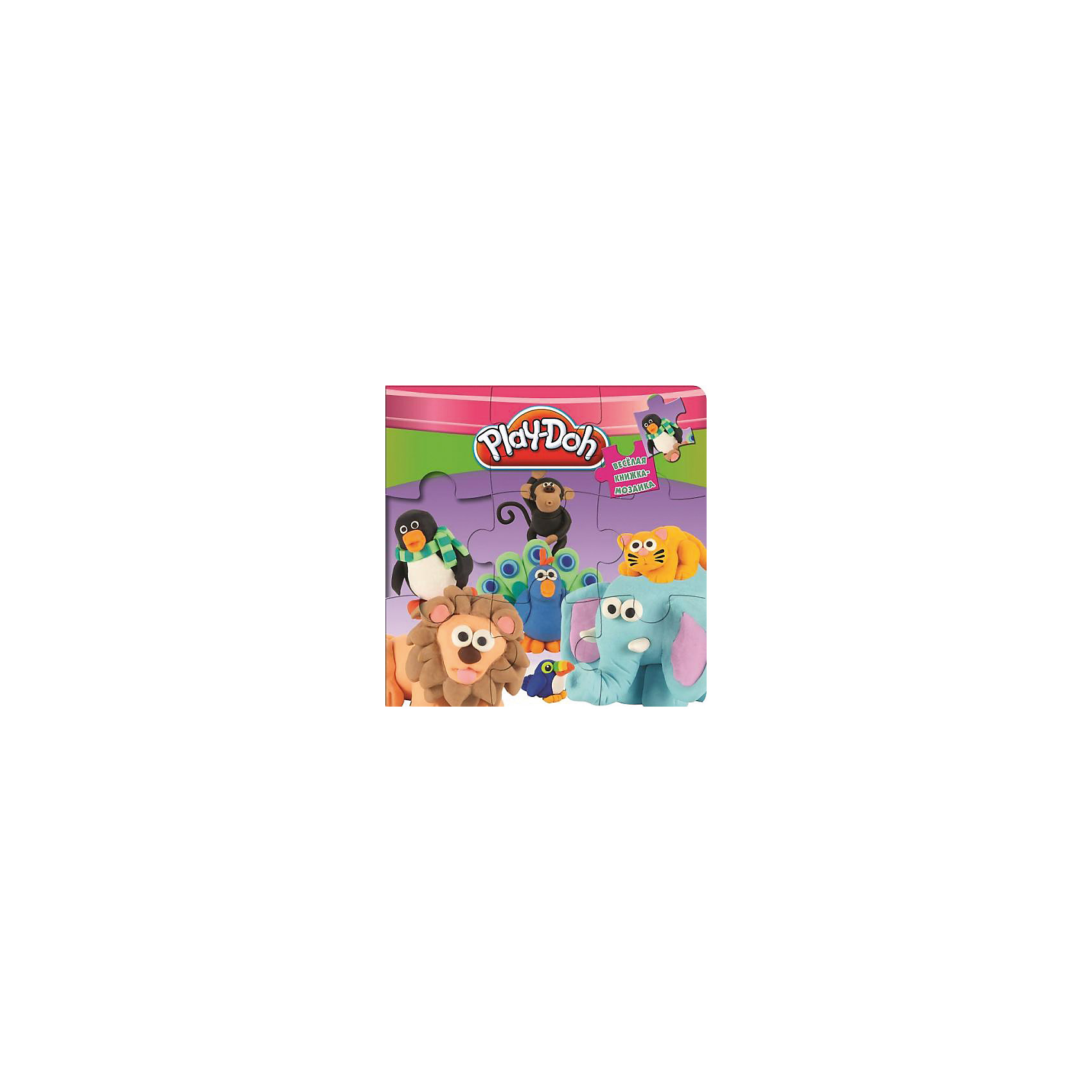 Книга-мозаика Play-Doh Книга-мозаика Play-DohКниги-пазлы<br>Эта удивительная книжка-мозаика расскажет тебе о веселых приключениях пластилиновых друзей. Читай сказку, рассматривай яркие красочные иллюстрации, разбирай и вновь складывай картинки в специальных окошках.<br><br>Дополнительная информация:<br><br>- Формат: 20,5х2,5см.<br>- Переплет: картон.<br>- Иллюстрации: цветные.<br>- Количество страниц: 10 стр.<br>- Редактор: Баталина В.<br>- Оформление, пазлы, вырубка. <br><br>Книгу-мозаику Play-Doh (Плей До) можно купить в нашем магазине.<br><br>Ширина мм: 205<br>Глубина мм: 225<br>Высота мм: 15<br>Вес г: 345<br>Возраст от месяцев: 48<br>Возраст до месяцев: 72<br>Пол: Унисекс<br>Возраст: Детский<br>SKU: 4047834