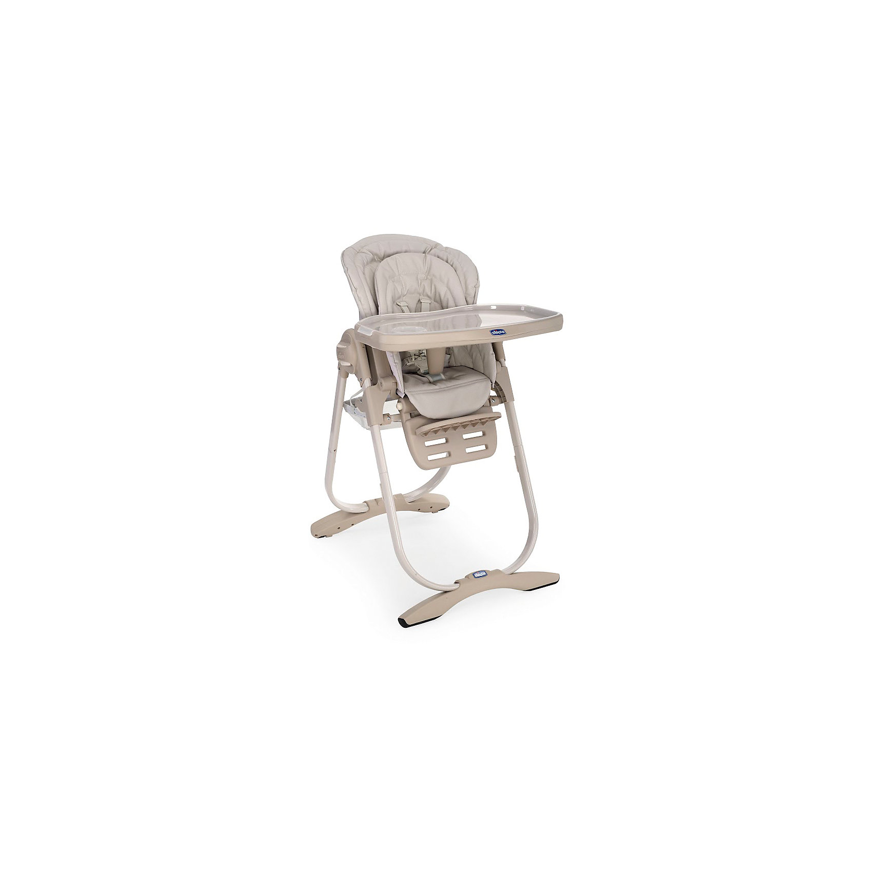 Стульчик для кормления Polly Magic Mirage, Chicco Стульчик для кормления Polly Magic Mirage, ChiccoСтульчики для кормления<br>Стульчик для кормления Polly Magic Mirage, Chicco (Чико), обеспечит комфорт и безопасность Вашего малыша во время кормления. Спинка сиденья регулируется в 3 положениях (сидя, полусидя, лежа), что позволяет использовать стульчик как для кормления так и для игр и сна. Для новорожденных детей до 6 месяцев можно использовать стульчик как шезлонг, установив спинку в положении полулежа и прикрепив дугу с разноцветными игрушками. Для детей возрастом от 6 до 12 месяцев его можно превратить в высокий детский стульчик. Удобное эргономичное сиденье оснащено регулируемыми 5-точечными ремнями безопасности, внутри имеется съемный мягкий вкладыш с набивкой. Высота стула регулируется в 6 положениях. Подножка также регулируется в 3-х положениях по высоте. <br><br>Широкий съемный столик имеет крышку с отделением для кружки или стакана, которую можно снять и использовать основную поверхность для игр и занятий. Столик легко снимается нажатием одной кнопки. Для детей от года до 3 лет стул можно использовать без столика для<br>кормления, придвинув его к столу для взрослых. Внизу стульчика крепится вместительная корзина для детских принадлежностей. Тканевые детали снимаются для чистки. Стульчик легко складывается с помощью кнопки регулировки и складывания Easy Touch и занимает мало места при хранении.<br><br>Дополнительная информация:<br><br>- Цвет: mirage (бежевый).<br>- Материал: пластик, металл, текстиль.<br>- Размер в разложенном состоянии: 104,5 х 63,5 х 85 см. <br>- Размер в сложенном состоянии: 100 х 55 х 27 см. <br>- Вес: 12,535 кг.<br><br>Стульчик для кормления Polly Magic Mirage, Chicco (Чико), можно купить в нашем интернет-магазине.<br><br>Ширина мм: 560<br>Глубина мм: 320<br>Высота мм: 630<br>Вес г: 12535<br>Возраст от месяцев: 0<br>Возраст до месяцев: 36<br>Пол: Унисекс<br>Возраст: Детский<br>SKU: 4064571