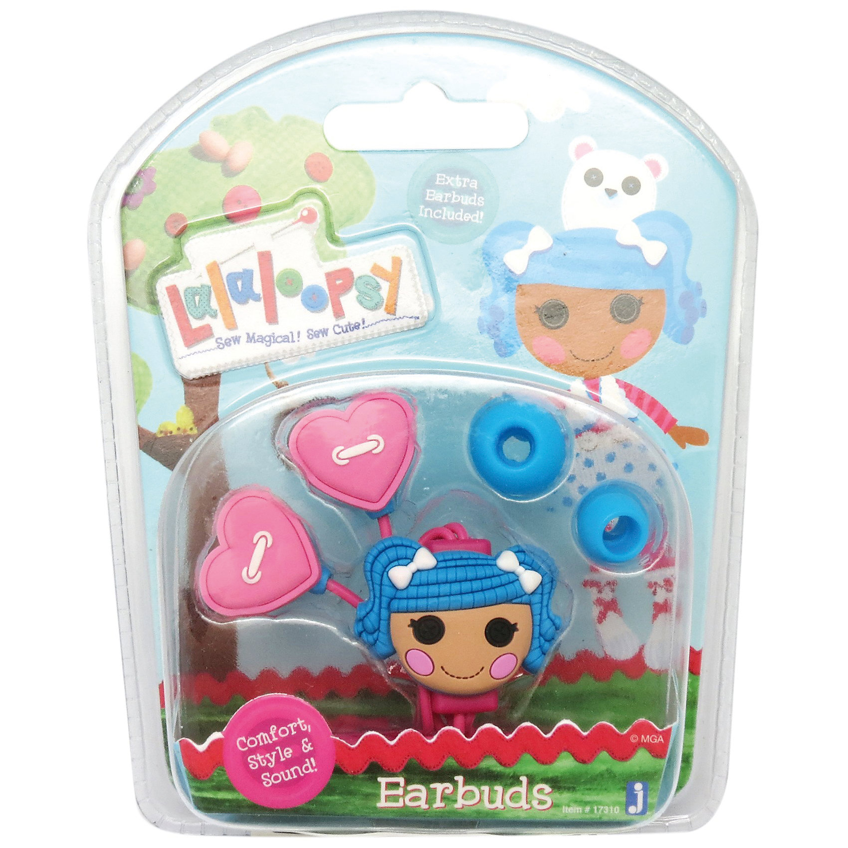 - Наушники Lalaloopsy с сердцем наушники