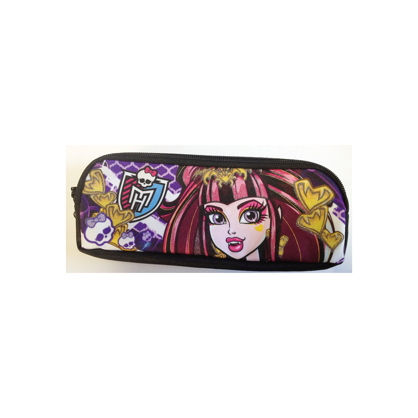 Пенал с 2 отделениями Мonster high, черный Пенал с 2 отделениями Мonster high, черныйMonster High<br>Пенал с 2 отделениями Мonster high, черный - поможет вашему ребенку содержать все свои канцелярские принадлежности в порядке.<br>Пенал Monster High предназначен для хранения и транспортировки канцелярских принадлежностей. Пенал состоит из двух вместительных отделений закрывающихся на надежные застежки-молнии, обеспечивающие легкий доступ к содержимому пенала.<br><br>Дополнительная информация:<br><br>- Размер: 20,5х8х6,5 см.<br>- Цвет: черный<br>- Материал: полиэстер 600 ден<br><br>Пенал с 2 отделениями Мonster high, черный можно купить в нашем интернет-магазине.<br><br>Ширина мм: 65<br>Глубина мм: 205<br>Высота мм: 80<br>Вес г: 50<br>Возраст от месяцев: 36<br>Возраст до месяцев: 120<br>Пол: Женский<br>Возраст: Детский<br>SKU: 4098757