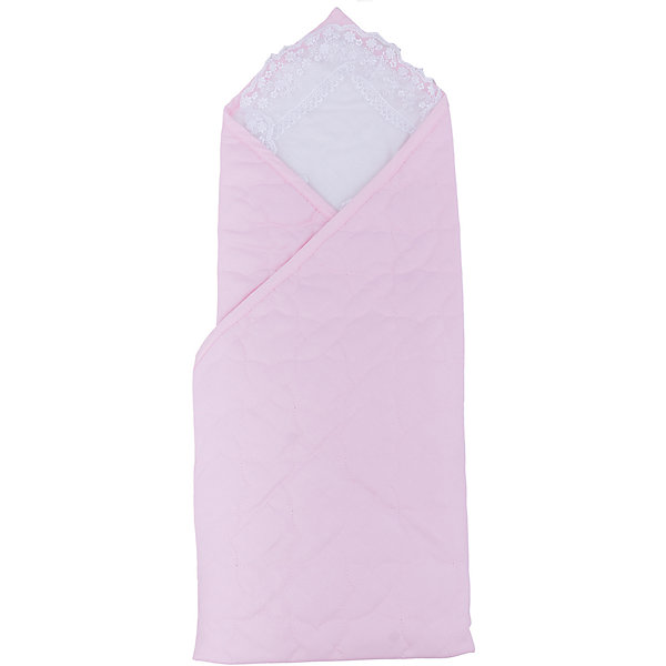 Конверт-одеяло на выписку "Ласточка" Сонный гномик, розовый
