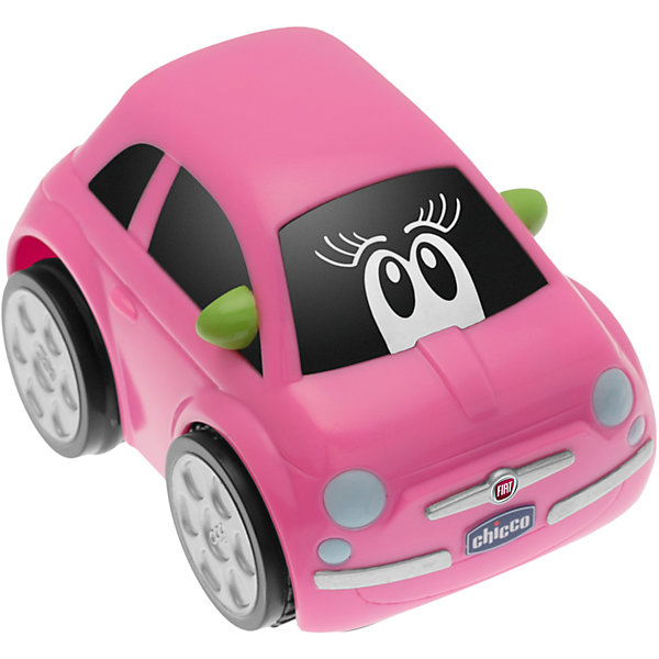 Машинка TURBO TOUCH FIAT 500 PINK, Chicco Машинка TURBO TOUCH FIAT 500 PINK, ChiccoМашинки<br>Машинка TURBO TOUCH FIAT 500 PINK (Турбо Тач Фиат 500 Розовый), Chicco (Чико) для захватывающих и интересных гонок: автомобиль вибрирует, стартует, ускоряется и ревет во время движения, резко тормозит и приветствует гудком. В зависимости от количества нажатий на корпус автомобильчика, увеличивается расстояние, которое может проехать машинка. <br><br>Дополнительная информация:<br>-Необходимы 3 батарейки типа АА 1,5 V (входят в комплект) <br>-Размеры: 12х18,7х15,2 см<br><br>Машинка TURBO TOUCH FIAT 500 PINK (Турбо Тач Фиат 500 Розовый), Chicco (Чико) станет отличным развлечением, как для мальчиков, так и для девочек!<br><br>Машинка TURBO TOUCH FIAT 500 PINK (Турбо Тач Фиат 500 Розовый), Chicco (Чико) можно купить в нашем магазине.<br><br>Ширина мм: 187<br>Глубина мм: 120<br>Высота мм: 152<br>Вес г: 395<br>Возраст от месяцев: 24<br>Возраст до месяцев: 60<br>Пол: Мужской<br>Возраст: Детский<br>SKU: 4123488