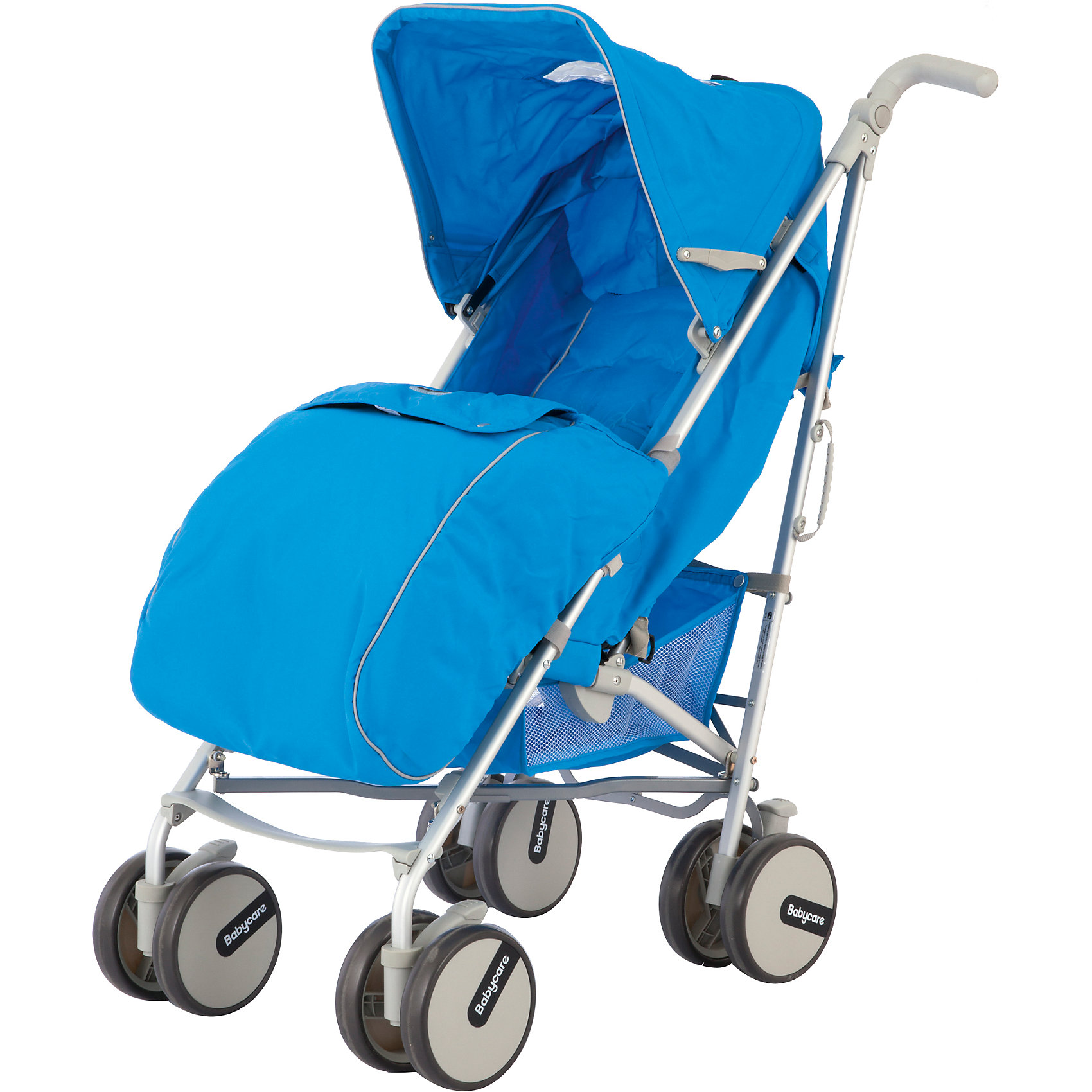 Коляска-трость Baby Care Premier, синий Коляска-трость Baby Care Premier, синийНедорогие коляски<br>Коляска-трость Premier (Премьер), Baby Care , синий – это прогулочная коляска-трость с расширенным функционалом. Здесь и полностью раскладывающийся капюшон, и 3 положения наклона спинки, и регулируемая подножка и еще множество приятных мелочей, которые редко встречаются у колясок данной категории. Мягкие сдвоенные колеса не только обеспечивают супер плавный ход коляски, но еще и стильно выглядят. Две поворотные в разных плоскостях ручки, большая корзина для вещей придется по вкусу всем мамам!<br><br>Характеристики:<br>-Тип: прогулочная<br>-Цвет: синий<br>-Механизм складывания: трость<br>-Регулировка спинки в 3 положениях <br>-Легкая алюминиевая рама <br>-5-точечные ремни безопасности <br>-Большой складной капюшон с 2-мя окошками<br>-Мягкие сдвоенные колеса из искусственной вспененной резины (пеноплена) <br>-Передние поворотные колеса с фиксатором<br>-Регулируемые в разных плоскостях ручки <br>-Стояночные тормоза на задних колесах <br>-Регулировка высоты ручки: есть<br><br>Комплектация: чехол на ноги, сетка для продуктов<br><br>Дополнительная информация:<br>-Вес коляски: 7 кг<br>-Габариты: 65х32х21 см<br>-Диаметр колёс: 15 см<br>-Ширина колёсной базы: 46 см<br>-Габариты в сложенном виде: 72x46 см<br>-Материалы: пеноплен, пластик, алюминий, текстиль<br><br>Компактная Коляска-трость Premier (Премьер), Baby Care , синий идеально подходит для приятных путешествий, ведь она очень компактна легко и быстро складывается одной рукой!<br><br>Коляска-трость Premier (Премьер), Baby Care , синий можно купить в нашем магазине.<br><br>Ширина мм: 720<br>Глубина мм: 460<br>Высота мм: 210<br>Вес г: 7500<br>Возраст от месяцев: 6<br>Возраст до месяцев: 36<br>Пол: Унисекс<br>Возраст: Детский<br>SKU: 4125329