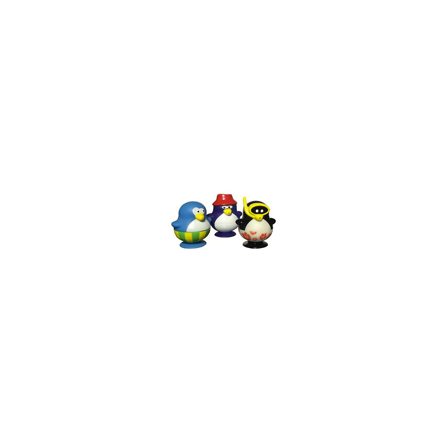 Пингвины, 3 шт., Water Fun Пингвины, 3 шт., Water FunИгрушки для ванны<br>Water Fun – линия игрушек для ванной от компании Toy Target. Основные персонажи линии – пингвины в разных ярких плавках и купальных костюмах. Они могут просто составить компанию Вам во время купания, или развлечь Вас играми с наборами от Water Fun. <br><br>Дополнительная информация:<br><br>Набор включает в себя 3 пингвинов. В них можно набирать воду, и они выплюнут её через клюв при нажатии.<br><br>Набор Пингвины, 3 шт., Water Fun можно купить в нашем магазине.<br><br>Ширина мм: 180<br>Глубина мм: 50<br>Высота мм: 220<br>Вес г: 250<br>Возраст от месяцев: 0<br>Возраст до месяцев: 36<br>Пол: Унисекс<br>Возраст: Детский<br>SKU: 4133151