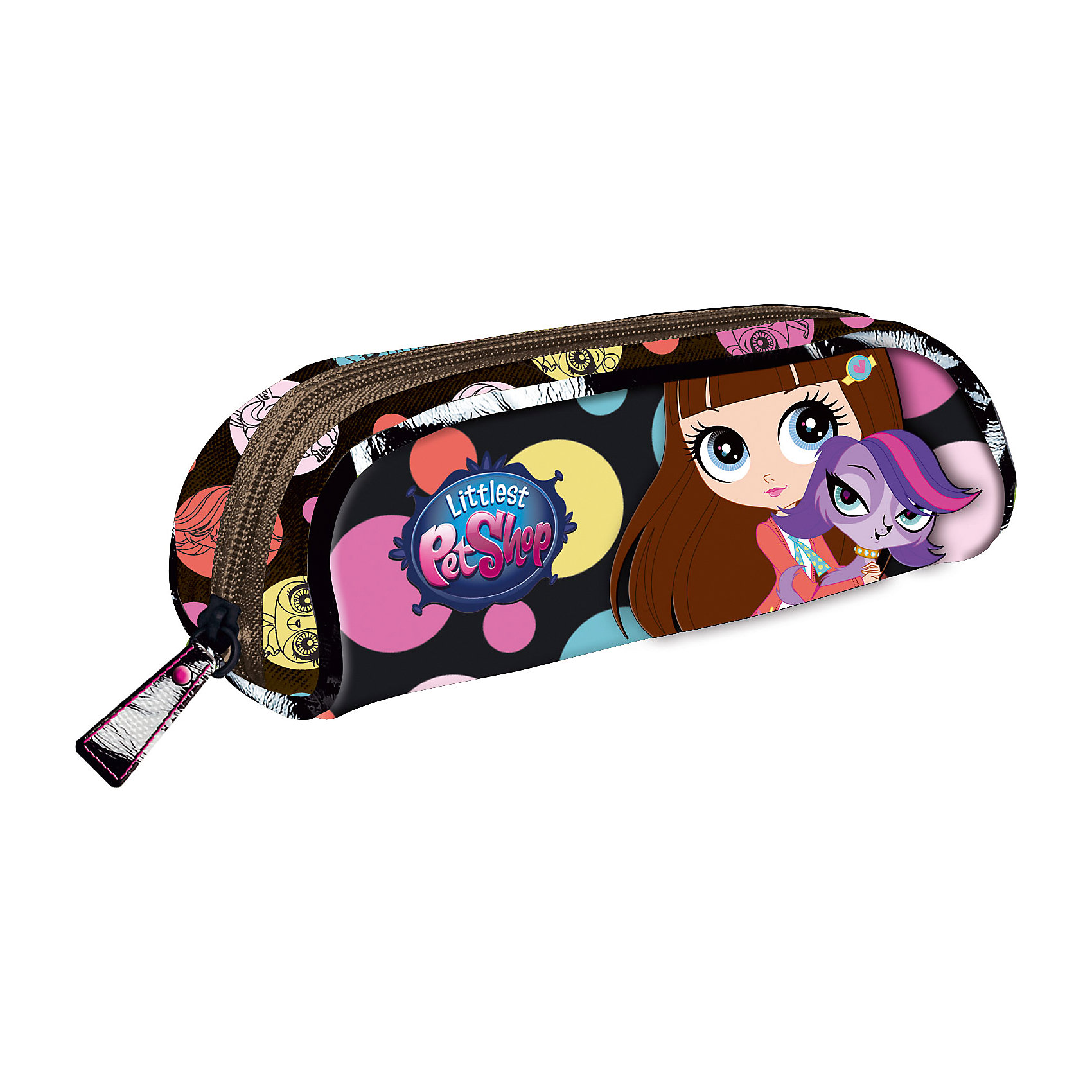 Пенал на молнии, Littlest Pet Shop Пенал на молнии, Littlest Pet ShopПеналы без наполнения<br>Объемный пенал на молнии, вмещает в себя канцелярские принадлежности, необходимые для учебы. Пенал выполнен из износостойкого и водостойкого материала, украшен изображениями любимых героев. Такой пенал порадует Вас своим внешним видом и функциональностью!<br><br>Дополнительная информация:<br><br>Размер: 7 х 21 х 7 см.<br>Пенал на молнии.<br>Одно отделение.<br><br>Пенал на молнии, Littlest Pet Shop (Маленький зоомагазин) можно купить в нашем магазине.<br><br>Ширина мм: 70<br>Глубина мм: 210<br>Высота мм: 70<br>Вес г: 80<br>Возраст от месяцев: 48<br>Возраст до месяцев: 84<br>Пол: Женский<br>Возраст: Детский<br>SKU: 4140855