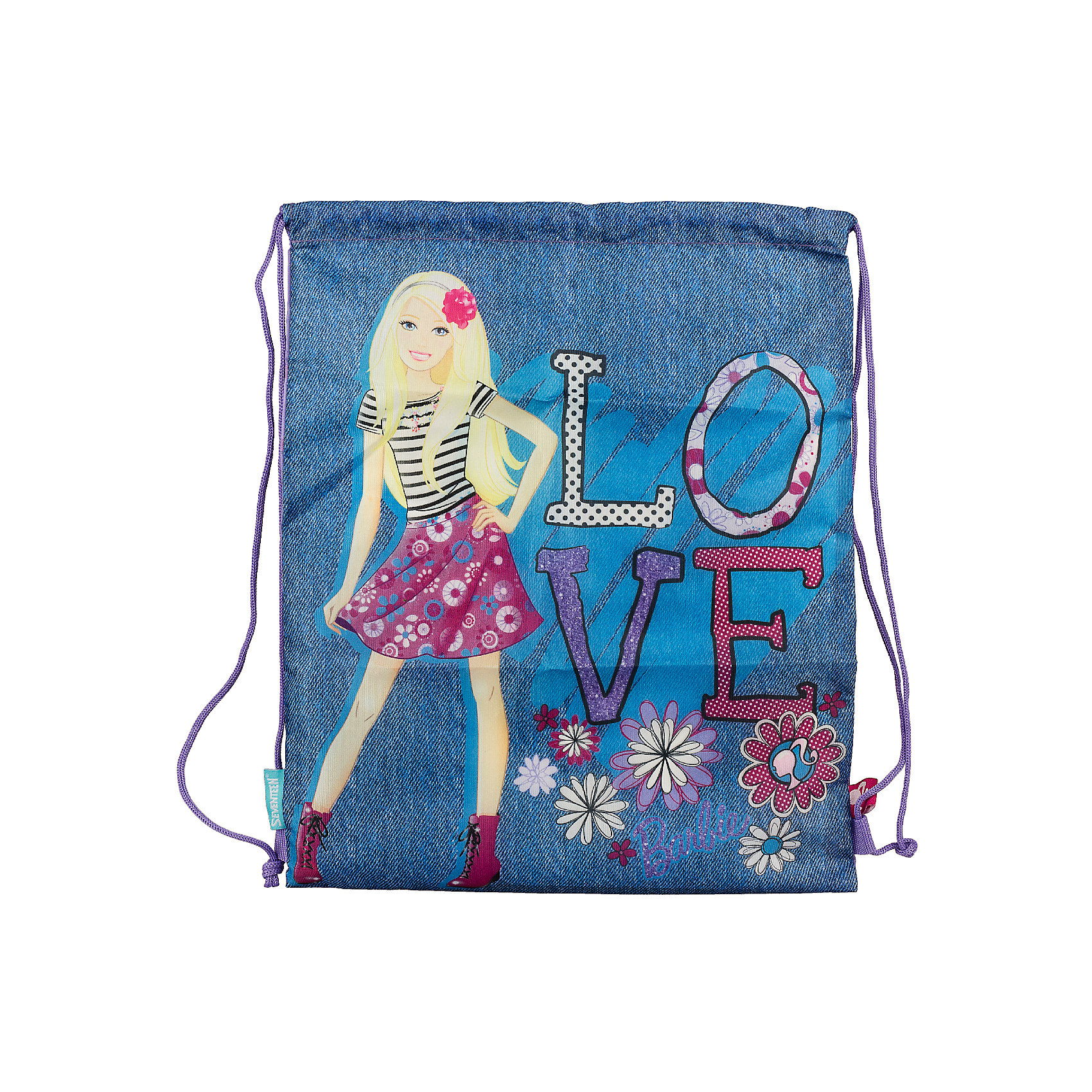 Сумка-рюкзак для обуви, Barbie Сумка-рюкзак для обуви, BarbieМешки для обуви<br>Сумку-рюкзак удобно использовать для хранения и переноски сменной обуви. Мешок выполнен из плотного материала. Он затягивается сверху при помощи текстильных шнурков, которые фиксируются в нижней части, благодаря чему его можно носить за спиной, как рюкзак.<br><br>Дополнительная информация:<br><br>Размер: 43 х 34 х 1 см.<br><br>Сумку-рюкзак для обуви, Barbie можно купить в нашем магазине.<br><br>Ширина мм: 430<br>Глубина мм: 340<br>Высота мм: 10<br>Вес г: 55<br>Возраст от месяцев: 96<br>Возраст до месяцев: 108<br>Пол: Женский<br>Возраст: Детский<br>SKU: 4140859