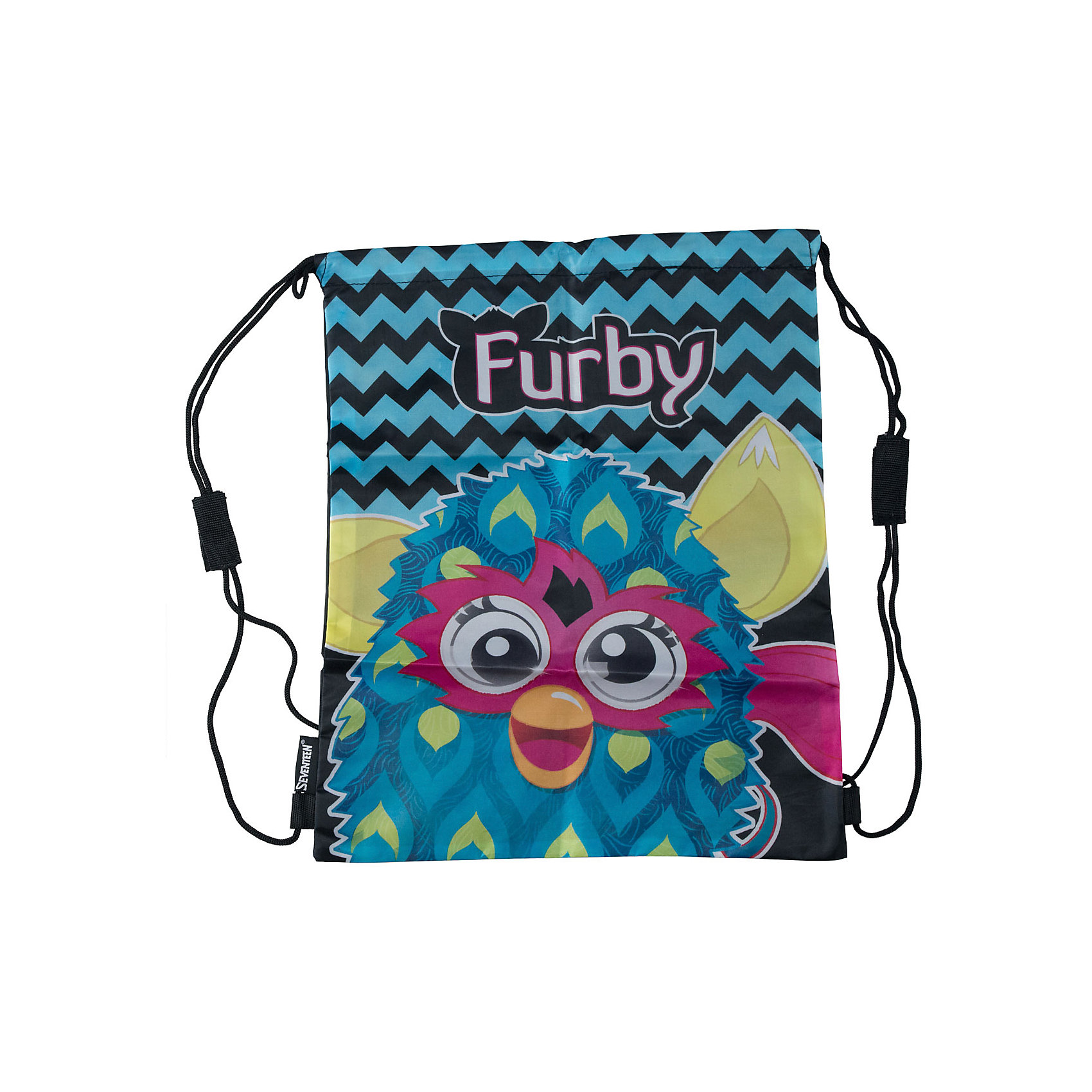 Сумка-рюкзак для обуви Furby Сумка-рюкзак для обуви FurbyМешки для обуви<br>Сумку-рюкзак удобно использовать для хранения и переноски сменной обуви. Мешок выполнен из плотного материала. Он затягивается сверху при помощи текстильных шнурков, которые фиксируются в нижней части, благодаря чему его можно носить за спиной, как рюкзак.<br><br>Дополнительная информация:<br><br>Размер: 43 х 34 х 1 см.<br><br>Сумку-рюкзак для обуви Furby (Ферби) можно купить в нашем магазине.<br><br>Ширина мм: 430<br>Глубина мм: 340<br>Высота мм: 10<br>Вес г: 60<br>Возраст от месяцев: 48<br>Возраст до месяцев: 84<br>Пол: Женский<br>Возраст: Детский<br>SKU: 4140898
