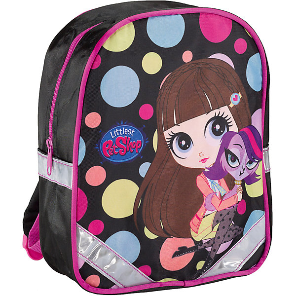 Дошкольный рюкзак, Littlest Pet Shop Дошкольный рюкзак, Littlest Pet ShopLittlest Pet Shop<br>Рюкзак - это незаменимая вещь для прогулок и повседневных дел, в нем можно разместить самые важные вещи. Пусть у Вашего малыша тоже будет свой собственный рюкзак. У модели одно основное отделение на молнии, а лямки можно свободно регулировать по длине в зависимости от роста ребенка. Передняя панель рюкзака украшена ярким изображением любимых героев.<br><br>Дополнительная информация:<br><br>Размер 27 х 21,5 х 9,5 см.<br><br><br>Рюкзак Littlest Pet Shop (Маленький зоомагазин) 27*21,5*9,5 см можно купить в нашем магазине.<br><br>Ширина мм: 270<br>Глубина мм: 215<br>Высота мм: 95<br>Вес г: 186<br>Возраст от месяцев: 72<br>Возраст до месяцев: 96<br>Пол: Женский<br>Возраст: Детский<br>SKU: 4140990