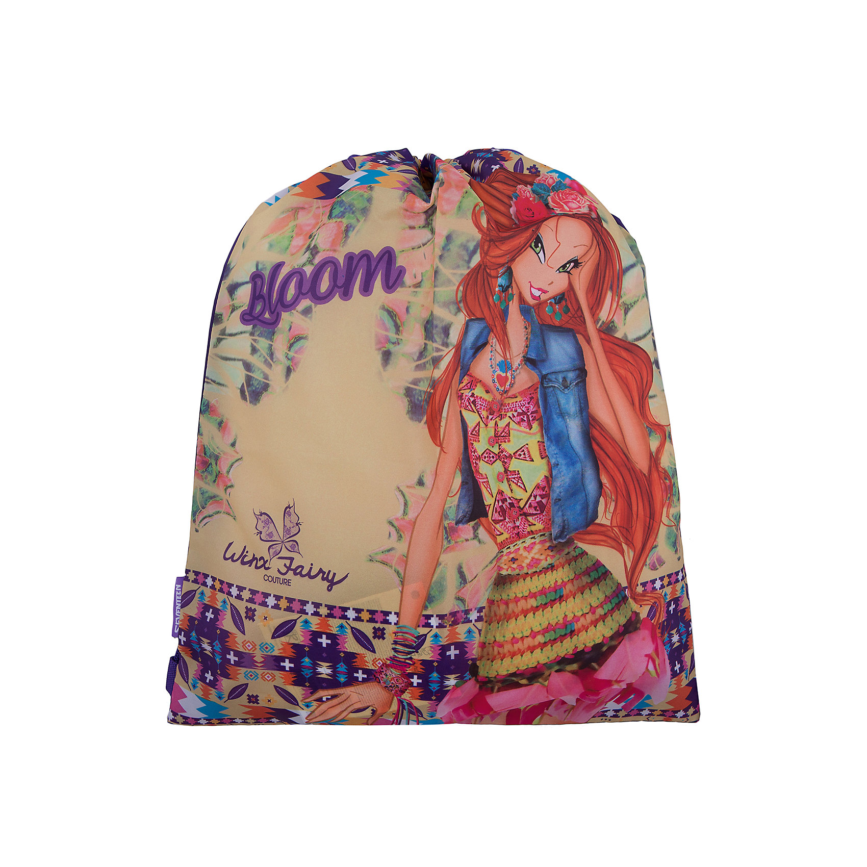 Сумка-рюкзак для обуви Winx Fairy Couture, Winx Club Сумка-рюкзак для обуви Winx Fairy Couture, Winx ClubWinx Club<br>Сумку-рюкзак удобно использовать для хранения и переноски сменной обуви. Мешок выполнен из плотного материала. Он затягивается сверху при помощи текстильных шнурков, которые фиксируются в нижней части, благодаря чему его можно носить за спиной, как рюкзак.<br><br>Дополнительная информация:<br><br>Размер: 43 х 34 х 1 см.<br><br>Сумку-рюкзак для обуви Winx Fairy Couture (Клуб Винкс: Школа волшебниц) можно купить в нашем магазине.<br><br>Ширина мм: 430<br>Глубина мм: 340<br>Высота мм: 10<br>Вес г: 52<br>Возраст от месяцев: 96<br>Возраст до месяцев: 108<br>Пол: Женский<br>Возраст: Детский<br>SKU: 4141529