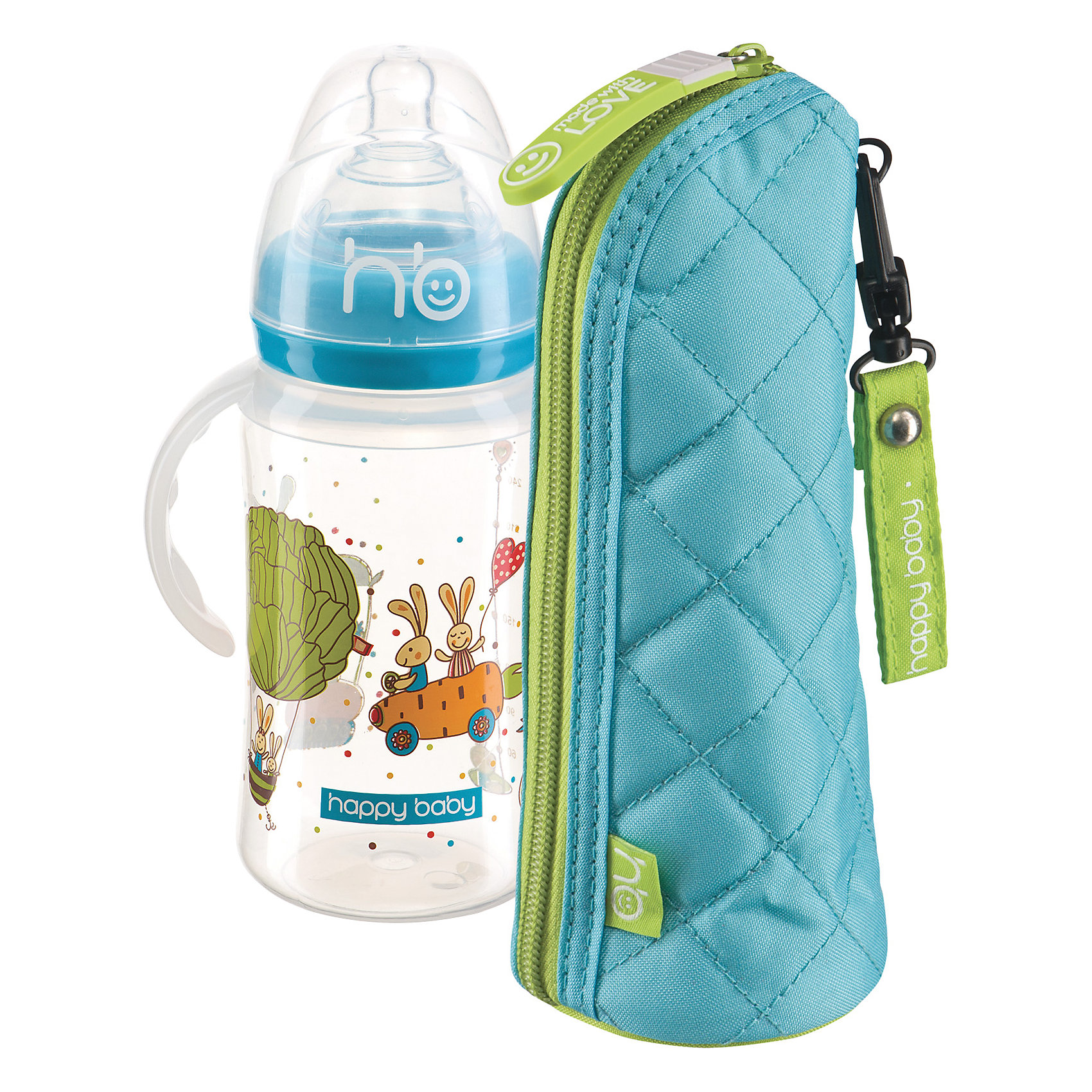 Пенал для бутылочек THERMO CASE FOR BOTTLES, Happy Baby, ментоловый Пенал для бутылочек THERMO CASE FOR BOTTLES, Happy Baby, ментоловыйАксессуары для бутылочек и поильников<br>Пенал для бутылочек от Happy Baby - прекрасный вариант для прогулок и путешествий! Футляр позволяет дольше сохранять нужную температуру питья, застегивается на молнию, выполнен из плотной ткани с фольгированной прослойкой, имеет оригинальный стильный дизайн. <br><br>Дополнительная информация:<br><br>- Материал: полиэстер, фольгированная ткань.<br>- Размер: 9х18 см. <br>- Дольше сохраняет температуру.<br>- Застегивается на молнию. <br>- Удобное крепление на кнопке.<br>- Подходит для всех бутылочек.<br><br>Пенал для бутылочек THERMO CASE FOR BOTTLES, Happy Baby, (Хеппи Беби), ментоловый, можно купить в нашем магазине.<br><br>Ширина мм: 90<br>Глубина мм: 180<br>Высота мм: 250<br>Вес г: 68<br>Возраст от месяцев: 0<br>Возраст до месяцев: 36<br>Пол: Унисекс<br>Возраст: Детский<br>SKU: 4146884