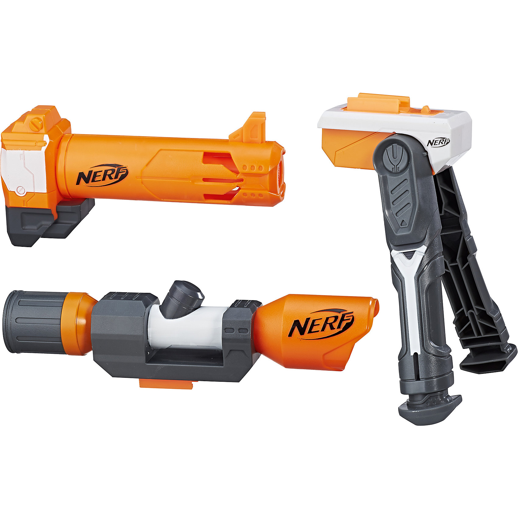 Сет 4 Меткий стрелок, NERF Modulus Сет 4 Меткий стрелок, NERF ModulusСюжетно-ролевые игры<br>Сет 4 Меткий стрелок, NERF Modulus (Нерф Модулус)– это игровой набор для усовершенствования бластеров серии Nerf Modulus.<br>Сет 4 Меткий стрелок - это то, что нужно бойцам, которые хотят, перейди на новый уровень ведения боя. В комплекте есть все необходимые аксессуары, чтобы модернизировать бластер Nerf Modulus. Оптический прицел с увеличенной дальностью, насадка на дуло для большей точности и удобная двунога - с таким арсеналом дополнительных спецсредств ребенок непременно выйдете победителем из любого, даже самого сложного игрового боя! Набор изготовлен из высококачественной пластмассы.<br><br>Дополнительная информация:<br><br>- В комплекте: двунога, оптический прицел, насадку на ствол<br>- Материал: пластмасса<br>- Размер упаковки: 27 x 38 x 5 см.<br><br>Сет 4 Меткий стрелок, NERF Modulus можно купить в нашем интернет-магазине.<br><br>Ширина мм: 387<br>Глубина мм: 278<br>Высота мм: 64<br>Вес г: 545<br>Возраст от месяцев: 96<br>Возраст до месяцев: 144<br>Пол: Мужской<br>Возраст: Детский<br>SKU: 4156398