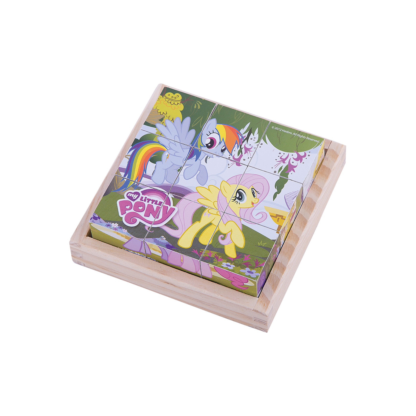 Деревянные кубики My little Pony, Играем вместе Деревянные кубики My little Pony, Играем вместеИгрушки<br>Разноцветные кубики - важный инструмент развития ребенка младшего возраста. Деревянные кубики My Little Pony (Мой маленький пони) созданы специально для того, чтобы малыш в развлекательной приятной форме тренировал мелкую моторику, логику и внимание. Кубики выполнены из дерева и покрыты безопасной краской, поэтому Вы можете использовать их для игры с самыми маленькими детьми. Сначала кроха будет рассматривать их и строить башенки, затем составлять замечательные картинки. Ведь на каждой стороне кубиков удивительные картинки из любимого мультсериала My Little Pony (Мой маленький пони). С помощью удобной подставки для хранения кубиков, Вы можете приучать малыша к порядку и аккуратности.<br><br>Дополнительная информация:<br><br>- 9 кубиков;<br>- Особенно понравится поклонникам мультсериала My Little Pony (Мой маленький пони);<br>- Удобная подставка для хранения;<br>- Красивые картинки;<br>- Материал: дерево;<br>- Размер упаковки: 13 х 13 х 5 см;<br>- Вес: 280 г<br><br>Деревянные кубики My little Pony (Мой маленький пони), Играем вместе, можно купить в нашем интернет-магазине.<br><br>Ширина мм: 130<br>Глубина мм: 130<br>Высота мм: 50<br>Вес г: 280<br>Возраст от месяцев: 12<br>Возраст до месяцев: 36<br>Пол: Женский<br>Возраст: Детский<br>SKU: 4166992