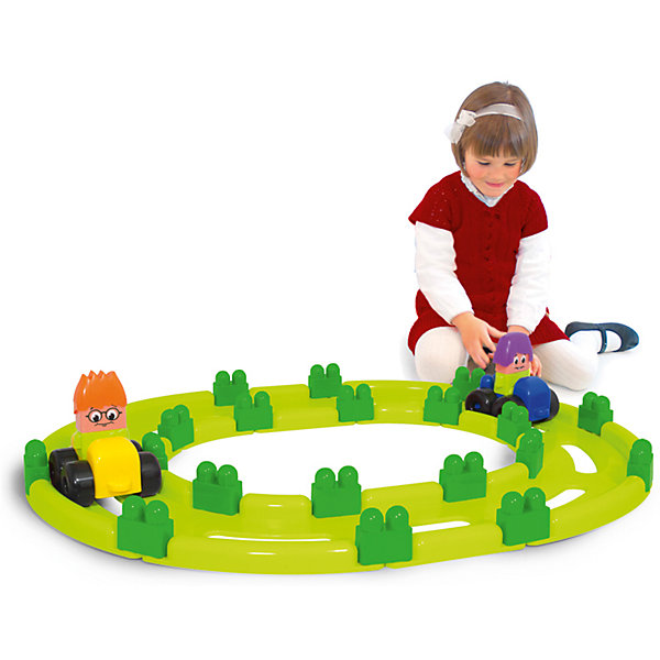 Конструктор Трек Super Blocks, 34 детали, Miniland Конструктор Трек Super Blocks, 34 детали, MinilandПластмассовые конструкторы<br>Конструктор Трек Super Blocks, 34 детали, Miniland (Миниленд) - это гарантия развлечения и правильного развития Вашего ребенка.<br>Конструктор Трек Super Blocks от Miniland (Миниленд) – этот замечательный конструктор с яркими деталями обязательно привлечёт внимание любого ребёнка. Конструктор состоит из цветных прочных блоков для строительства трека, включая блоки для сборки транспортных средств и модели для создания занимательных персонажей. Все детали изготовлены из высококачественной прочной пластмассы, легко моются. Конструктор способствует развитию сенсорики, мелкой моторики рук, изучению ребенком основных форм и цветов предметов.<br><br>Дополнительная информация:<br><br>- В наборе: 30 деталей конструктора, 2 машинки, 2 человечка, дидактические материалы<br>- Максимальный размер детали: 18 см.<br>- Материал: пластмасса<br>- Размер коробки: 28 х 39,5 х 20,7 см.<br>- Вес: 1900 гр.<br><br>Конструктор Трек Super Blocks, 34 детали, Miniland (Миниленд) можно купить в нашем интернет-магазине.<br><br>Ширина мм: 280<br>Глубина мм: 395<br>Высота мм: 207<br>Вес г: 1900<br>Возраст от месяцев: 18<br>Возраст до месяцев: 60<br>Пол: Унисекс<br>Возраст: Детский<br>SKU: 4198171