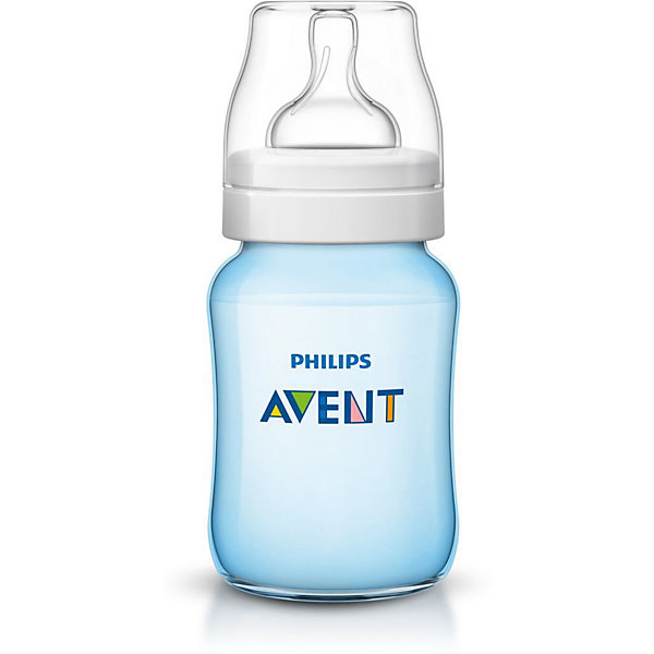 Бутылочка для кормления 260мл., 2шт, Avent, голубой Бутылочка для кормления 260мл., 2шт, Avent, голубой210 - 281 мл.<br>Бутылочка для кормления, Avent, изготовлена из высококачественных экологичных материалов, абсолютно безопасных для детей, не содержит бисфенол-А. Оснащена антиколиковой системой, эффективность которой доказана клиническими испытаниями. Уникальный клапан соски сгибается в соответствии с естественным ритмом кормления малыша. Молоко поступает с той скоростью, которую выбирает малыш, что помогает уменьшить газообразование и количество срыгиваний, а также сократить риск переедания. Во время кормления клапан на соске открывается, пропуская воздух в бутылочку. Максимально комфортное кормление благодаря уникальной форме бутылочки, которую можно держать в любом положении. <br><br>Дополнительная информация:<br><br>- Материал: пластик, силикон.<br>- Не содержит бисфенол-А.<br>- Объем: 260 мл.<br>- Цвет: голубой. <br>- 2 бутылочки в комплекте.<br><br>Бутылочку для кормления 260мл., 2шт, Avent (Авент), голубую, можно купить в нашем магазине.<br><br>Ширина мм: 70<br>Глубина мм: 140<br>Высота мм: 160<br>Вес г: 204<br>Цвет: голубой<br>Возраст от месяцев: 1<br>Возраст до месяцев: 24<br>Пол: Мужской<br>Возраст: Детский<br>SKU: 4207810