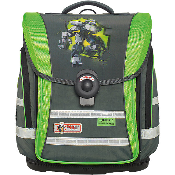 Школьный рюкзак MC Neill ERGO Light COMPACT (4 пр.) Роботэк
