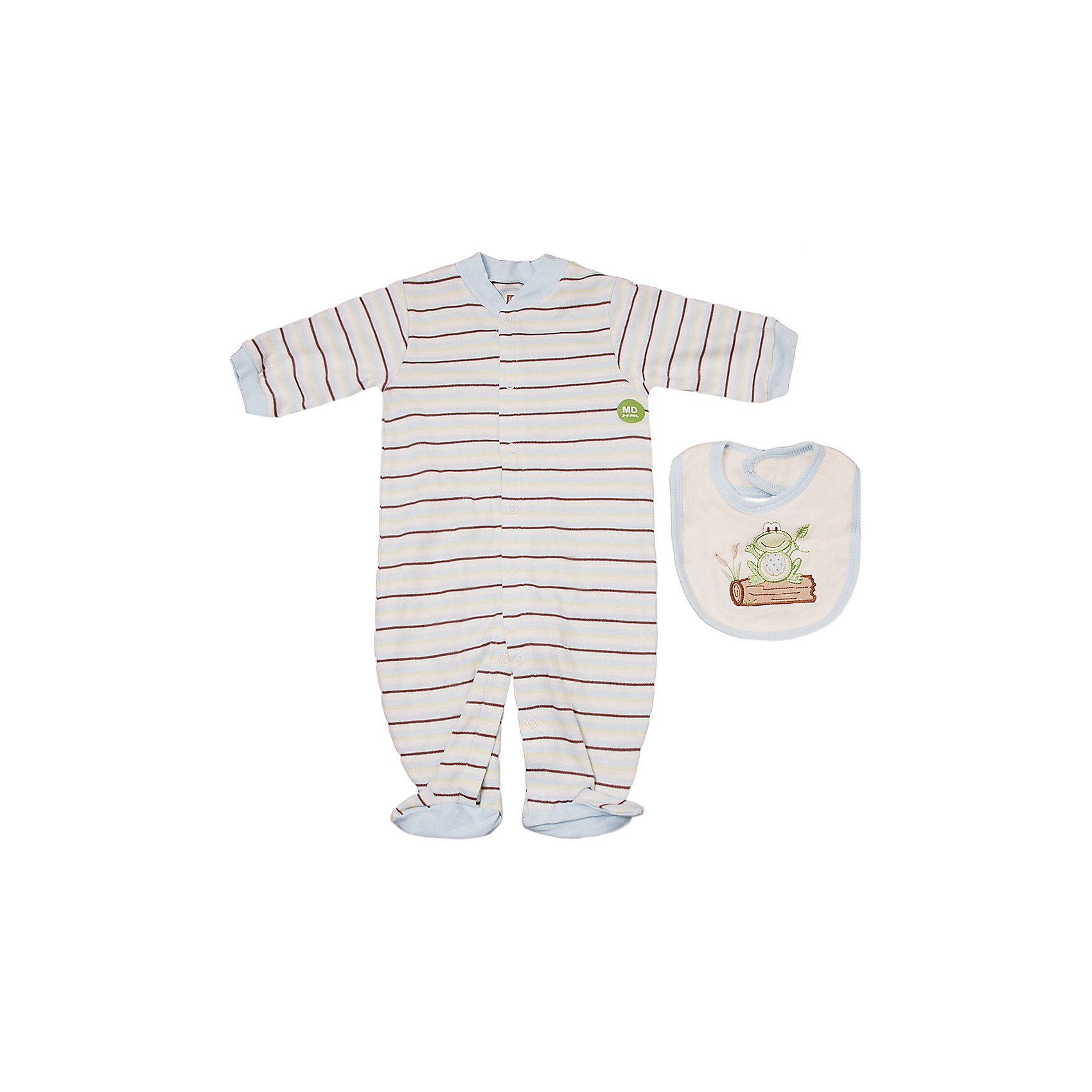Комплект для мальчика: комбинезон и нагрудник для мальчика Hudson Baby Комплект для мальчика: комбинезон и нагрудник для мальчика Hudson BabyКомплект для мальчика: комбинезон и нагрудник для мальчика от марки Hudson Baby.<br>Состав:<br>100% хлопок<br><br>Ширина мм: 157<br>Глубина мм: 13<br>Высота мм: 119<br>Вес г: 200<br>Цвет: голубой<br>Возраст от месяцев: 3<br>Возраст до месяцев: 6<br>Пол: Мужской<br>Возраст: Детский<br>Размер: 61-67,67-72,55-61<br>SKU: 4234521