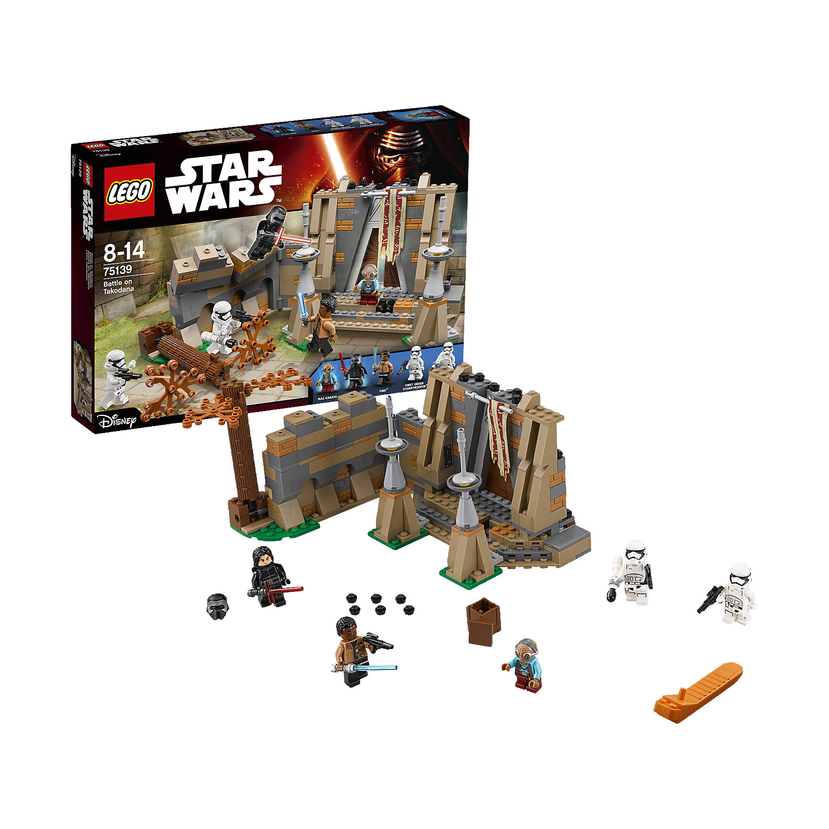 LEGO Star Wars 75139: Битва на Токадана LEGO Star Wars 75139: Битва на ТокаданаПластмассовые конструкторы<br><br><br>Ширина мм: 382<br>Глубина мм: 261<br>Высота мм: 63<br>Вес г: 676<br>Возраст от месяцев: 96<br>Возраст до месяцев: 168<br>Пол: Мужской<br>Возраст: Детский<br>SKU: 4259082