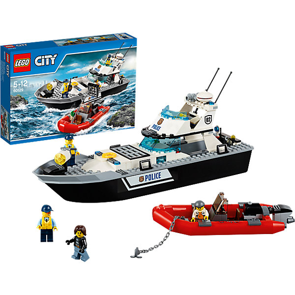 Фото #1: LEGO City 60129: Полицейский патрульный катер