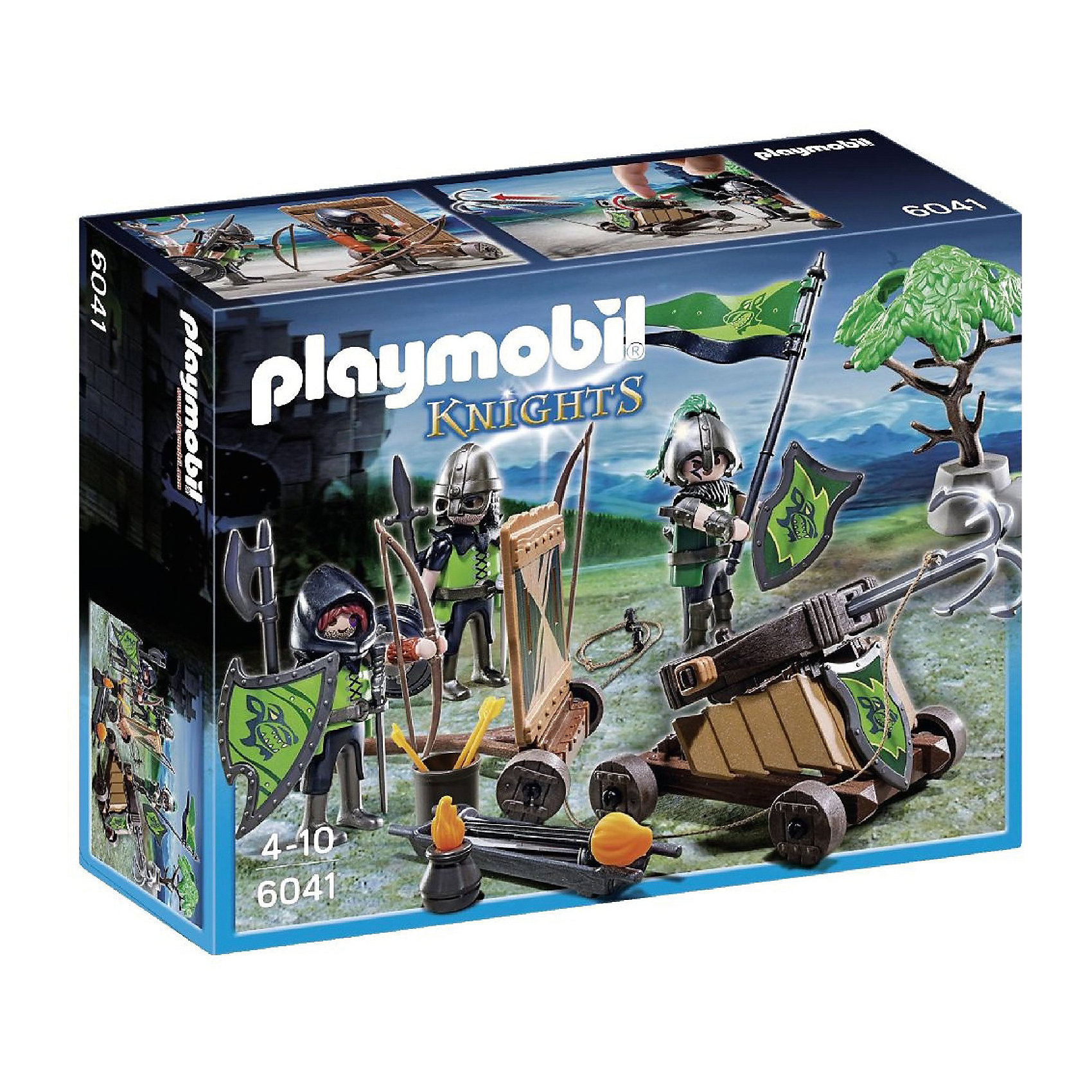 PLAYMOBIL 6041 Рыцари: Катапульта Рыцарей Волка от myToys PLAYMOBIL 6041 Рыцари: Катапульта Рыцарей Волка от myToys