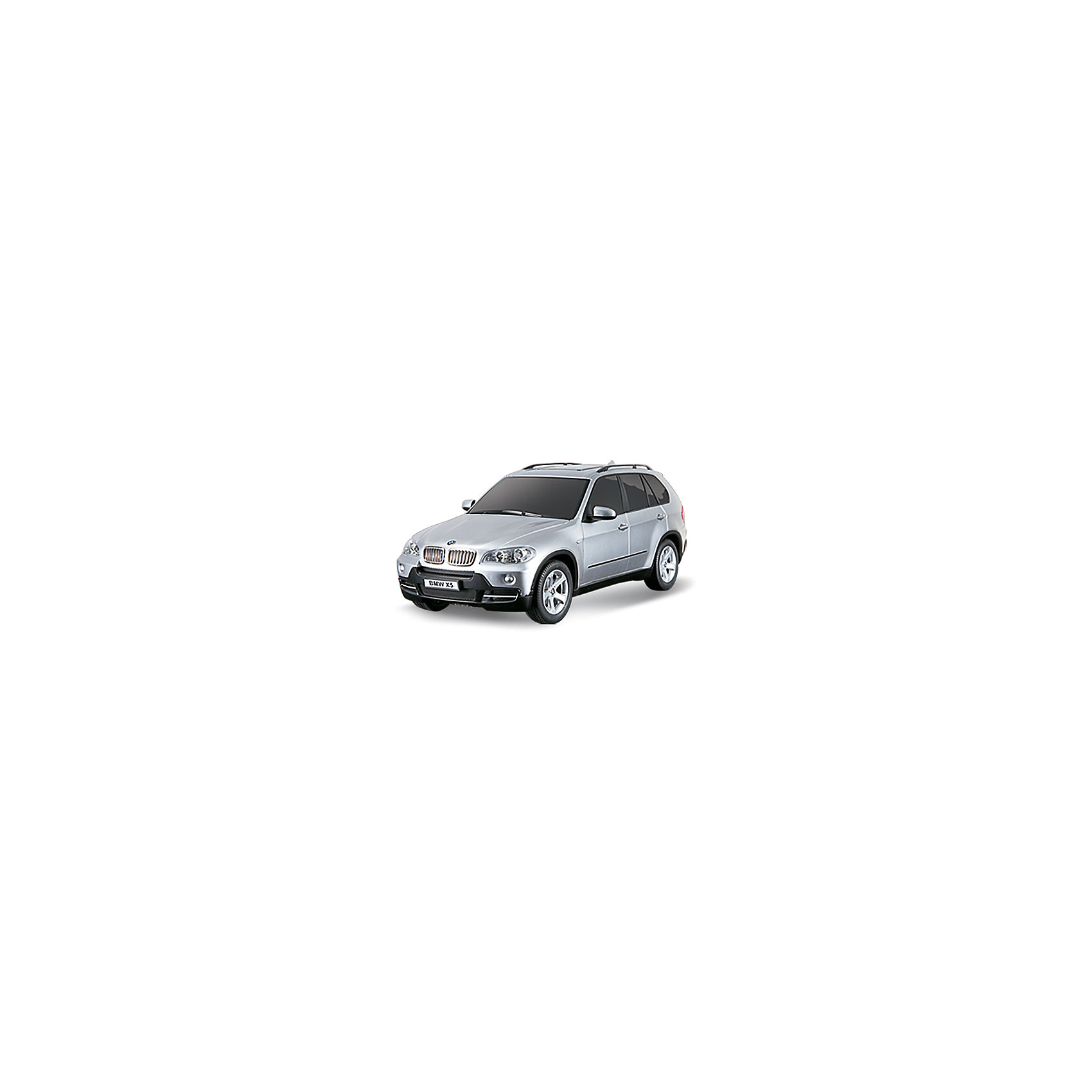 Машина BMW X5, 1:18, со светом, р/у, RASTAR, в ассортименте Машина BMW X5, 1:18, со светом, р/у, RASTAR, в ассортиментеКоллекционные модели<br>Невероятно стильная и красивая модель, выполненная в масштабе 1:18 приведет в восторг любого мальчишку! Машина прекрасно детализирована, очень похожа на настоящий автомобиль, развивает скорость до 12км/ч. Модель имеет четыре направления движения: вперед, назад, вправо и влево, работающие передние и задние фары, стоп-сигналы, при повороте вправо/влево включаются поворотники, во время движения слышен шум работающего двигателя. <br><br>Дополнительная информация:<br><br>- Материал: пластик, металл.<br>- Размер: 27,5х10,5х 10,4 см. <br>- Максимальная скорость 12 км/ч.<br>- Время непрерывной работы: 120 мин.<br>- Масштаб: 1:18.<br>- Комплектация: машинка; пульт управления.<br>- Звуковые и световые эффекты.<br>- Элемент питания: 4 ААА батарейки 1 крона (в комплект не входят).<br>- Дистанция управления: до 15 м.<br>- Цвет в ассортименте.<br>ВНИМАНИЕ! Данный артикул представлен в разных цветовых вариантах. К сожалению, заранее выбрать определенный цвет невозможно. При заказе нескольких машин, возможно получение одинаковых.<br><br>Машину BMW X5, 1:18, со светом, р/у, RASTAR, в ассортименте, можно купить в нашем магазине.<br><br>Ширина мм: 380<br>Глубина мм: 150<br>Высота мм: 170<br>Вес г: 830<br>Возраст от месяцев: 36<br>Возраст до месяцев: 144<br>Пол: Мужской<br>Возраст: Детский<br>SKU: 4310828