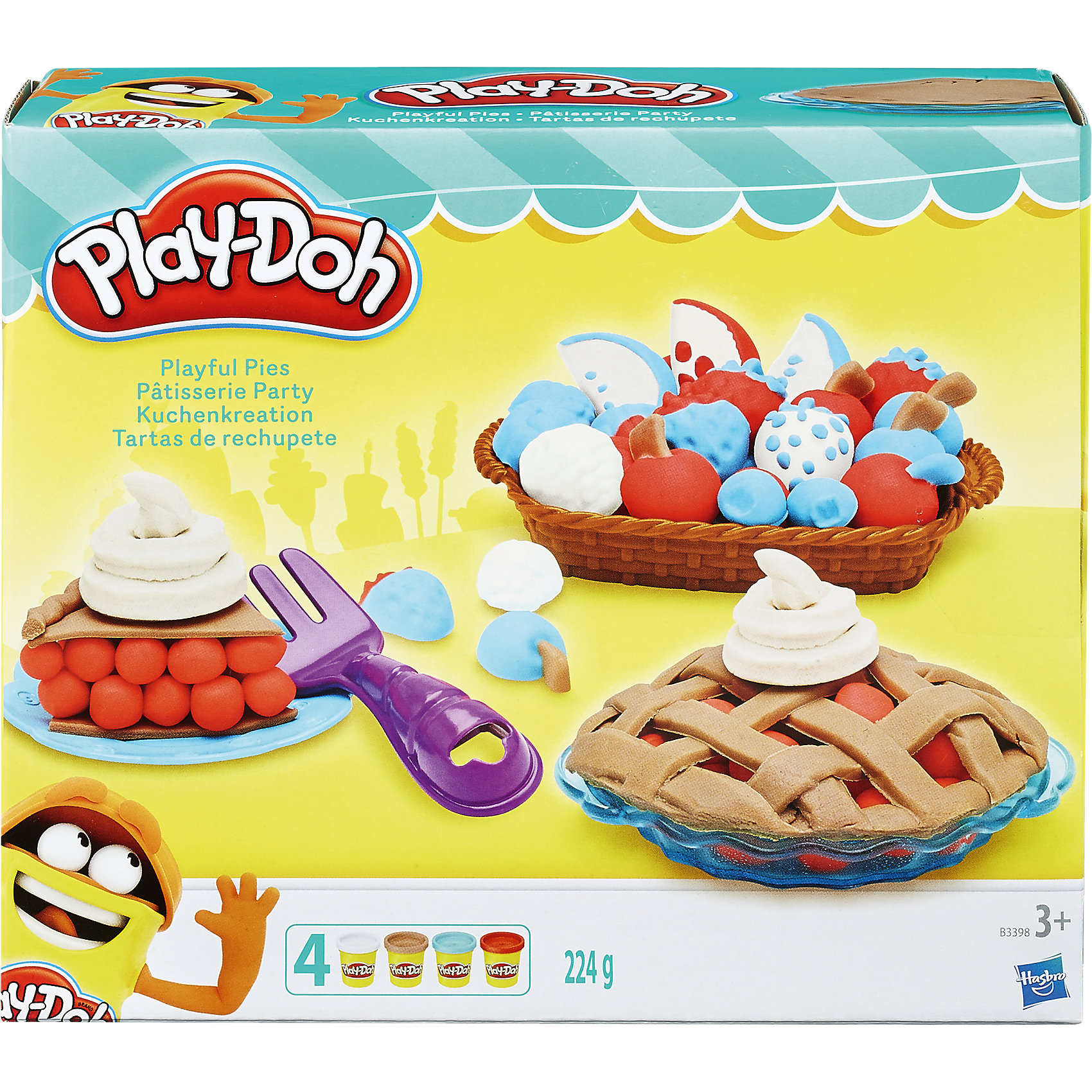 Hasbro Игровой набор Ягодные тарталетки, Play-Doh play doh игровой набор праздничный торт