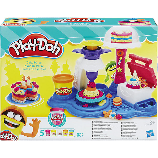 Игровой набор Play-Doh "Сладкая вечеринка, Игровой набор Play-Doh "Сладкая вечеринка"
Игровой набор Play-Doh "Сладкая вечеринка, Игровой набор Play-Doh "Сладкая вечеринка"