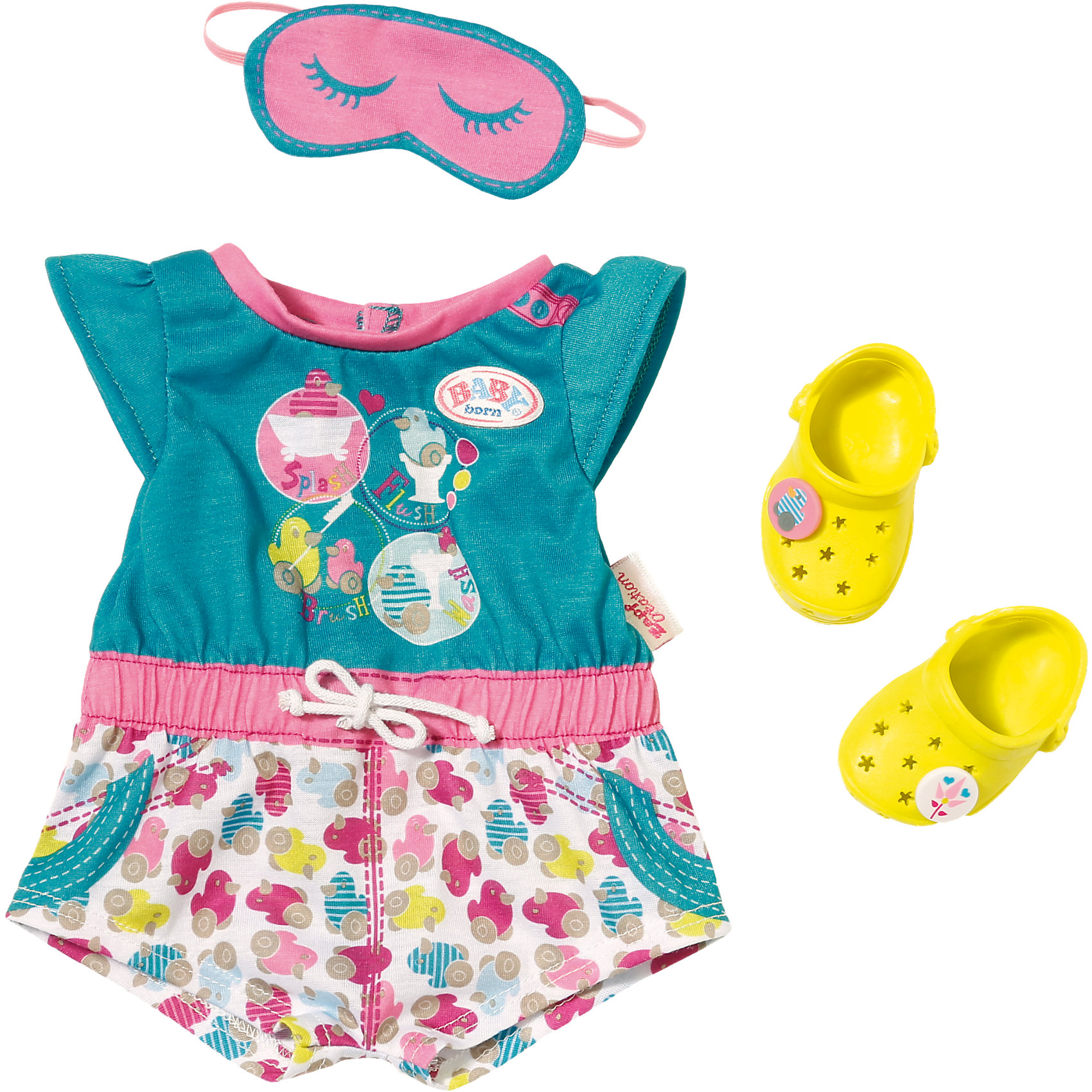 Пижамка с обувью, BABY born Пижамка с обувью, BABY bornБренды кукол<br><br><br>Ширина мм: 416<br>Глубина мм: 190<br>Высота мм: 40<br>Вес г: 161<br>Возраст от месяцев: 36<br>Возраст до месяцев: 60<br>Пол: Женский<br>Возраст: Детский<br>SKU: 4319374
