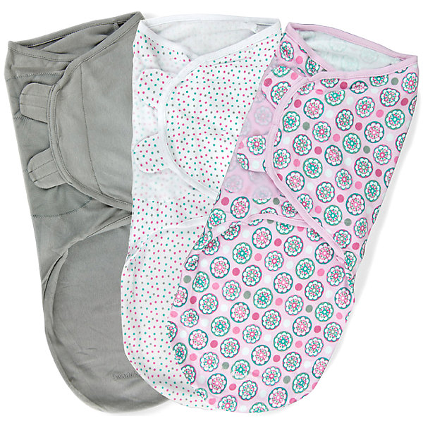Конверт для пеленания на липучке, SWADDLEME®, р-р L, 3 шт., цветы розовый Конверт для пеленания на липучке, SWADDLEME®, р-р L, 3 шт., цветы розовыйКонверты для пеленания<br>Пеленание успокаивает новорожденных путем воссоздания знакомых ему чувств, как в утробе мамы.<br>Мягко облегая, конверт не ограничивает движение ребенка, и в тоже время помогает снизить рефлекс внезапного вздрагивания, благодаря этому сон малыша и родителей будет более крепким.<br>Регулируемые крылья для закрытия конверта сделаны таким образом, что даже самый активный ребенок не сможет распеленаться во время сна.<br>Объятия крыльев регулируются по мере роста ребенка.<br>Конверт можно открыть в области ног малыша для легкой смены подгузников - нет необходимости разворачивать детские ручки.<br>Состав: хлопок и нити эластана <br>Длина конверта: 60 см<br>Подходит для малышей среднего размера от 6 до 10 кг (размер L)<br><br>Ширина мм: 220<br>Глубина мм: 220<br>Высота мм: 50<br>Вес г: 540<br>Возраст от месяцев: 3<br>Возраст до месяцев: 9<br>Пол: Женский<br>Возраст: Детский<br>SKU: 4331822