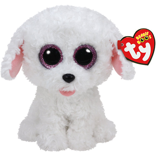 Мягкая игрушка Щенок (белый) Pippie , 15 см, Beanie Boos, Ty Мягкая игрушка Щенок (белый) Pippie , 15 см, Beanie Boos, TyМягкие игрушки животные<br>Мягкая игрушка Щенок (белый) Pippie , 15 см, Beanie Boos, Ty (Тай)<br><br>Характеристики:<br><br>• мягкая игрушка приятна на ощупь<br>• способствует развитию мелкой моторики и тактильных навыков<br>• безопасна для ребенка<br>• размер игрушки: 15 см<br>• материал: текстиль, искусственный мех, пластик<br><br>Щенок Pippie - очень забавный и озорной малыш. С ним можно придумать множество веселых игр! Большие выразительные глазки и мягкая шерстка Pippie никого не оставят равнодушным! Игрушка изготовлена из материалов, безопасных для детей. Способствует развитию моторики рук, зрительной координации, речевых и тактильных навыков.<br><br>Мягкую игрушку Щенок (белый) Pippie , 15 см, Beanie Boos, Ty (Тай) вы можете купить в нашем интернет-магазине.<br><br>Ширина мм: 150<br>Глубина мм: 107<br>Высота мм: 95<br>Вес г: 91<br>Возраст от месяцев: 12<br>Возраст до месяцев: 60<br>Пол: Унисекс<br>Возраст: Детский<br>SKU: 4386720