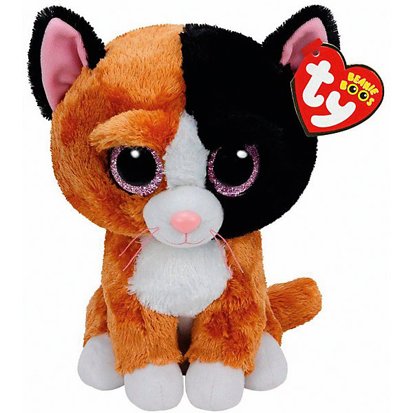 Мягкая игрушка Котенок Tauri, 15 см, Beanie Boos, Ty Мягкая игрушка Котенок Tauri, 15 см, Beanie Boos, TyМягкие игрушки животные<br>Мягкая игрушка Котенок Tauri, 15 см, Beanie Boos, Ty (Тай)<br><br>Характеристики:<br><br>• мягкая игрушка приятна на ощупь<br>• способствует развитию мелкой моторики и тактильных навыков<br>• безопасна для ребенка<br>• размер игрушки: 15 см<br>• материал: текстиль, искусственный мех, пластик<br><br>Малыш Tauri очень любит играть и веселиться. Ваш ребенок обязательно сможет придумать для него интересную игру или даже захватывающие приключения. Котенок очень мягкий и приятный на ощупь. А его выразительные глаза, разноцветная шерстка и милая улыбка порадуют и детей, и взрослых! Игрушка изготовлена из безопасных для ребенка материалов. Способствует развитию моторики руки, речевых и тактильных навыков.<br><br>Мягкую игрушку Котенок Tauri, 15 см, Beanie Boos, Ty (Тай) можно купить в нашем интернет-магазине.<br><br>Ширина мм: 138<br>Глубина мм: 106<br>Высота мм: 93<br>Вес г: 85<br>Возраст от месяцев: 12<br>Возраст до месяцев: 60<br>Пол: Женский<br>Возраст: Детский<br>SKU: 4386723