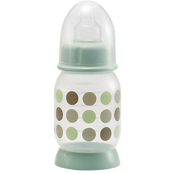 Бутылочка BABY BOTTLE DOTS 120мл, Beaba, синий