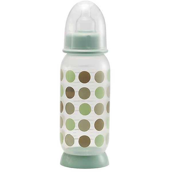 Бутылочка BABY BOTTLE DOTS 240мл, Beaba, синий