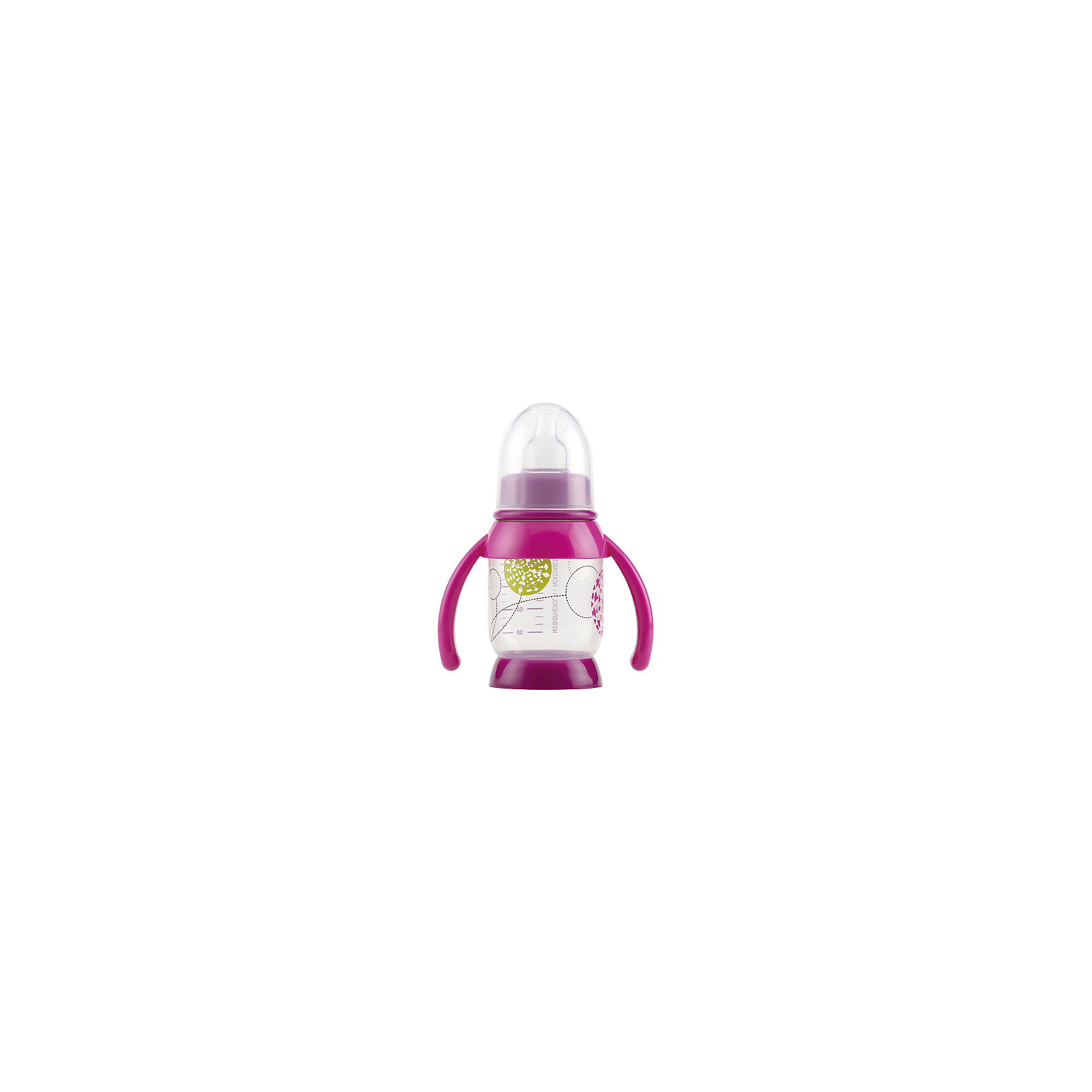 Бутылочка с ручками 120мл B.BOTTLE+HANDLES T, Beaba, в ассорт. Бутылочка с ручками 120мл B.BOTTLE+HANDLES T, Beaba, в ассорт.Бутылочки и аксессуары<br>Бутылочка с ручками Baby Bottle, Beaba, идеально подойдет для кормления детей с рождения и поможет совмещать грудное вскармливание и кормление из бутылочки. Изготовлена из высококачественного полипропилена, не содержит Бисфенол А. Имеет современный привлекательный дизайн и эргономичную форму с широким устойчивым основанием. Благодаря широкому горлышку, бутылочку легко мыть и наполнять питанием. Для малышей постарше предусмотрены удобные обучающие ручки, которые приучают ребенка держать бутылочку и пить без посторонней помощи. На стенке имеется мерная шкала, позволяющая точно рассчитать необходимое количество питания. Совместима с любыми моделями подогревателей, а также с большинством стерилизаторов.<br><br>Дополнительная информация:<br><br>- Материал: полипропилен, силикон.<br>- Объем: 120 мл.<br>- Возраст: от 0+ мес.<br>- Размер: 5,1 х 5,1 х 15 см.<br>- Вес: 110 гр.<br><br>ВНИМАНИЕ! Данный артикул имеется в наличии в разных цветовых исполнениях. К сожалению, заранее выбрать определенный цвет невозможно. При заказе нескольких позиций возможно получение одинаковых.<br><br>Бутылочку с ручками 120 мл. B.BOTTLE+HANDLES T, Beaba, можно купить в нашем магазине.<br><br>Ширина мм: 51<br>Глубина мм: 51<br>Высота мм: 150<br>Вес г: 110<br>Возраст от месяцев: 0<br>Возраст до месяцев: 18<br>Пол: Унисекс<br>Возраст: Детский<br>SKU: 4389016