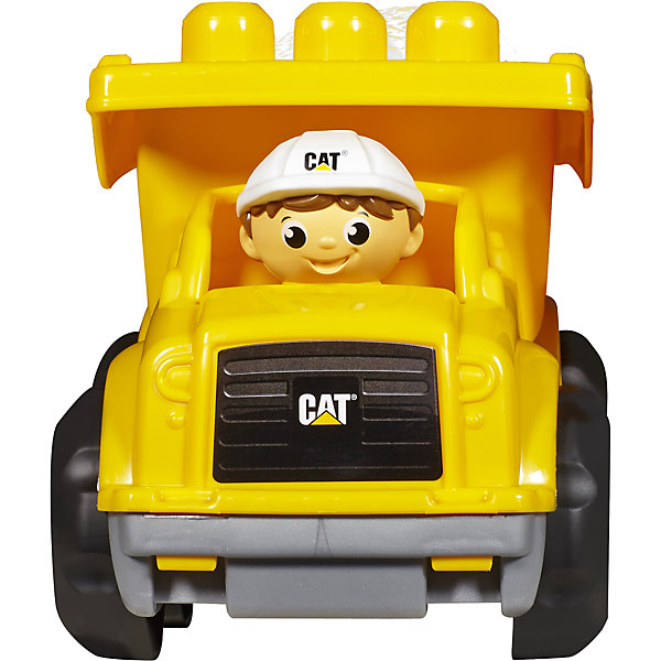 Маленький самосвал CAT, MEGA BLOKS Маленький самосвал CAT, MEGA BLOKSПластмассовые конструкторы<br>Маленький самосвал CAT, MEGA BLOKS (МЕГА БЛОКС) – это яркий самосвал, который понравится малышам.<br>Этот мини самосвал станет надёжным помощником вашего маленького строителя. В комплекте с самосвалом предусмотрены разноцветные блоки конструктора, которые можно погрузить в кузов машинки, либо закрепить на ее верхнюю часть. Кузов самосвал можно поднимать и опускать, чтобы имитировать процесс выгрузки. За руль транспортного средства можно поместить фигурку водителя из набора. Машинка быстро ездит благодаря широким устойчивым колесам. Самосвал выполнен в ярких цветовых оттенках, изготовлен из прочного пластика высокого качества, окрашен безопасными устойчивыми красителями.<br><br>Дополнительная информация:<br><br>- В наборе: самосвал, одна фигурка рабочего, шесть блоков<br>- Материал: безопасный пластик<br>- Размер упаковки: 18 x 23,5 x 15 см.<br>- Вес: 500 гр.<br><br>Маленький самосвал CAT, MEGA BLOKS (МЕГА БЛОКС) можно купить в нашем интернет-магазине.<br><br>Ширина мм: 234<br>Глубина мм: 225<br>Высота мм: 182<br>Вес г: 504<br>Возраст от месяцев: 12<br>Возраст до месяцев: 48<br>Пол: Унисекс<br>Возраст: Детский<br>SKU: 4402776