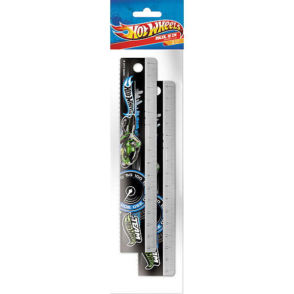 Линейка 15 см Hot Wheels 2 шт Линейка 15 см Hot Wheels 2 штЧертежные принадлежности<br>Яркие канцелярские принадлежности с привлекательным дизайном и изображениями любимых персонажей сделают школьные занятия веселее и поднимут настроение маленькому школьнику. Линейка Hot Wheels (Хот Вилс) изготовлена из легкого прочного пластика и украшена логотипами и изображениями популярных машинок Hot Wheels (Хот Вилс). Печать на корпусе - термоперенос.<br><br>Дополнительная информация:<br><br>- В комплекте: 2 шт.<br>- Материал: пластик.<br>- Длина линейки: 15 см.<br>- Размер упаковки: 21 х 6 х 0,5 см.<br>- Вес: 21 гр.<br><br>Линейку 15 см. Hot Wheels (Хот Вилс) 2 шт., можно купить в нашем интернет-магазине.<br><br>Ширина мм: 55<br>Глубина мм: 205<br>Высота мм: 3<br>Вес г: 21<br>Возраст от месяцев: 36<br>Возраст до месяцев: 120<br>Пол: Мужской<br>Возраст: Детский<br>SKU: 4413562