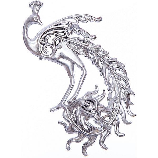 ёл. укр. CLASSIC SILVER павлин, 14,5см, 1шт, серебро ёл. укр. CLASSIC SILVER павлин, 14,5см, 1шт, сереброЁлочные игрушки<br>Новогодние и елочные украшения, в т.ч. пластиковые шары, украшения фигурные, изображающие представителей флоры, фауны, сказочных персонажей, верхушки, бусы, ветки, бантики, гирлянды и фонарики (без подключения к сети переменного тока), конфетти, мишура, дождик, серпантин, панно, венки, ели, ленты декоративные<br><br>Ширина мм: 160<br>Глубина мм: 100<br>Высота мм: 10<br>Вес г: 18<br>Возраст от месяцев: 36<br>Возраст до месяцев: 2147483647<br>Пол: Унисекс<br>Возраст: Детский<br>SKU: 4418918