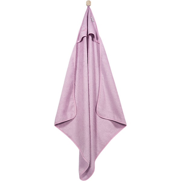 Полотенце с уголком, 75 х 75 см, Jollein, Pink