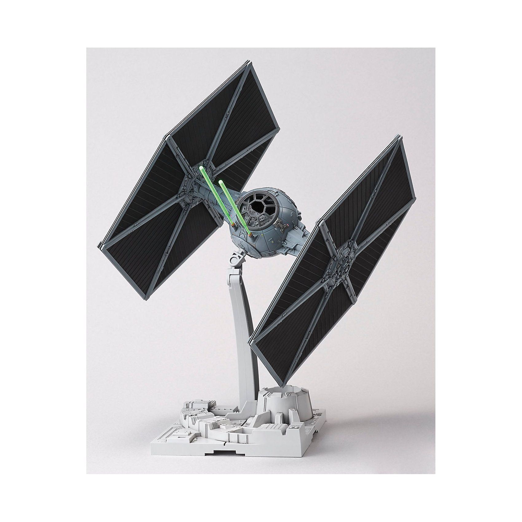 Сборная модель Истребитель TIE-Fighter 1/72, Звездные Войны Сборная модель Истребитель TIE-Fighter 1/72, Звездные ВойныСборные модели транспорта<br>Этот набор приведет в восторг все поклонников легендарной саги Star Wars. Комплект набора состоит из деталей для сборки стендовой модели Звёздного Истребителя серии TIE («Twin Ion Engine» - «Сдвоенный Ионный Двигатель»), основного истребителя Имперского Флота. Основным вооружением Звёздного Истребителя являются две лазерных пушки. Кроме того, в комплект входят: два варианта фигурки пилота (сидящая и в полный рост), два варианта остекления кабины пилота (прозрачная и матовая), две пушки с эффектом лазерного луча и фрагмент обшивки боевой станции Империи - «Звезда Смерти» в качестве подставки.<br>Конструирование - интереснейший процесс, позволяющий развить у ребенка мелкую моторику, логическое мышление, внимание, умение работать по инструкции.<br><br>Дополнительная информация:<br><br>- Масштаб: 1:72 см.<br>- Материал: пластик.<br>- Размер упаковки: 30х20 см.<br>- Основное оружие - лазерные пушки.<br>- Два варианта фигурки пилота (сидящую и в полный рост).<br>- Два варианта остекления кабины пилота (прозрачная и матовая). <br><br>Сборную модель Истребитель TIE-Fighter 1/72, Звездные Войны (Star Wars), можно купить в нашем магазине.<br><br>Ширина мм: 300<br>Глубина мм: 190<br>Высота мм: 55<br>Вес г: 308<br>Возраст от месяцев: 72<br>Возраст до месяцев: 192<br>Пол: Мужской<br>Возраст: Детский<br>SKU: 4422659