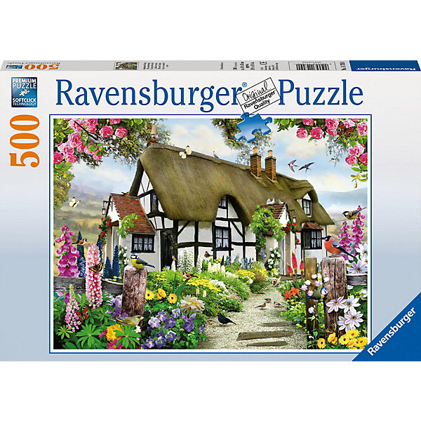 Пазл «Дом мечты», 500 деталей, Ravensburger Пазл «Дом мечты», 500 деталей, RavensburgerПазлы классические<br>Любителям собирать пазлы может понравиться красивая мозаика Дом мечты. Это довольно большой пазл, собрать который смогут дети от 9 лет. Он состоит из 500 элементов, большое количество которых представляют растительность. Готовая картина представляет собой белоснежный дом с оригинальной крышей, стоящий в окружении яркой зелени и красивых цветов. Все детали очень качественные и не будут расклеиваться при использовании.<br>В товар входит:<br>-500 деталей<br><br>Дополнительная информация:<br>-Размер картинки 61*46 см <br>-Размер упаковки 33*23*5,5 см <br>-Возраст: от 9 лет<br>-Для девочек и мальчиков<br>-Состав: картон, бумага<br>-Бренд: Ravensburger (Равенсбургер)<br>-Страна обладатель бренда: Германия<br><br>Ширина мм: 335<br>Глубина мм: 231<br>Высота мм: 37<br>Вес г: 547<br>Возраст от месяцев: 108<br>Возраст до месяцев: 228<br>Пол: Унисекс<br>Возраст: Детский<br>Количество деталей: 500<br>SKU: 4441716