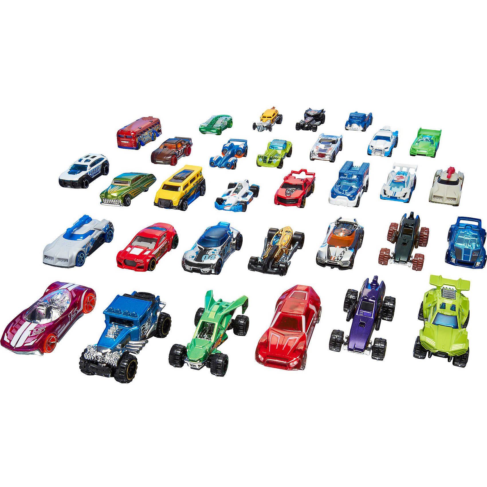 Базовые машинки (упаковка из 20-ти), Hot Wheels Базовые машинки (упаковка из 20-ти), Hot WheelsПопулярные игрушки<br>В этом невероятном наборе 20 автомобилей и в 20 раз больше веселья! Модели, выполненные в масштабе 1:64, придутся по вкусу как коллекционерам, так и обычным автолюбителям. В набор входят и новые модели, и авто-хиты прошлых лет. В наборы из 20 машин (продаются отдельно) входят гоночные и классические автомобили, а также ни на что не похожие багги, хот-роды, Hot Wheels Originals и многое другое.<br><br>Дополнительная информация:<br><br>- Материал: пластик, металл.<br>- 20 машинок в комплекте.<br>- Масштаб: 1:64<br>- Наборы в ассортименте.<br><br>ВНИМАНИЕ! Данный артикул представлен в разных вариантах исполнения. К сожалению, заранее выбрать определенный вариант невозможно. При заказе нескольких наборов, возможно получение одинаковых.<br><br>Базовые машинки (упаковка из 20-ти), Hot Wheels (Хот Вилс), можно купить в нашем магазине.<br><br>Ширина мм: 40<br>Глубина мм: 465<br>Высота мм: 220<br>Вес г: 1000<br>Возраст от месяцев: 36<br>Возраст до месяцев: 84<br>Пол: Мужской<br>Возраст: Детский<br>SKU: 4500810