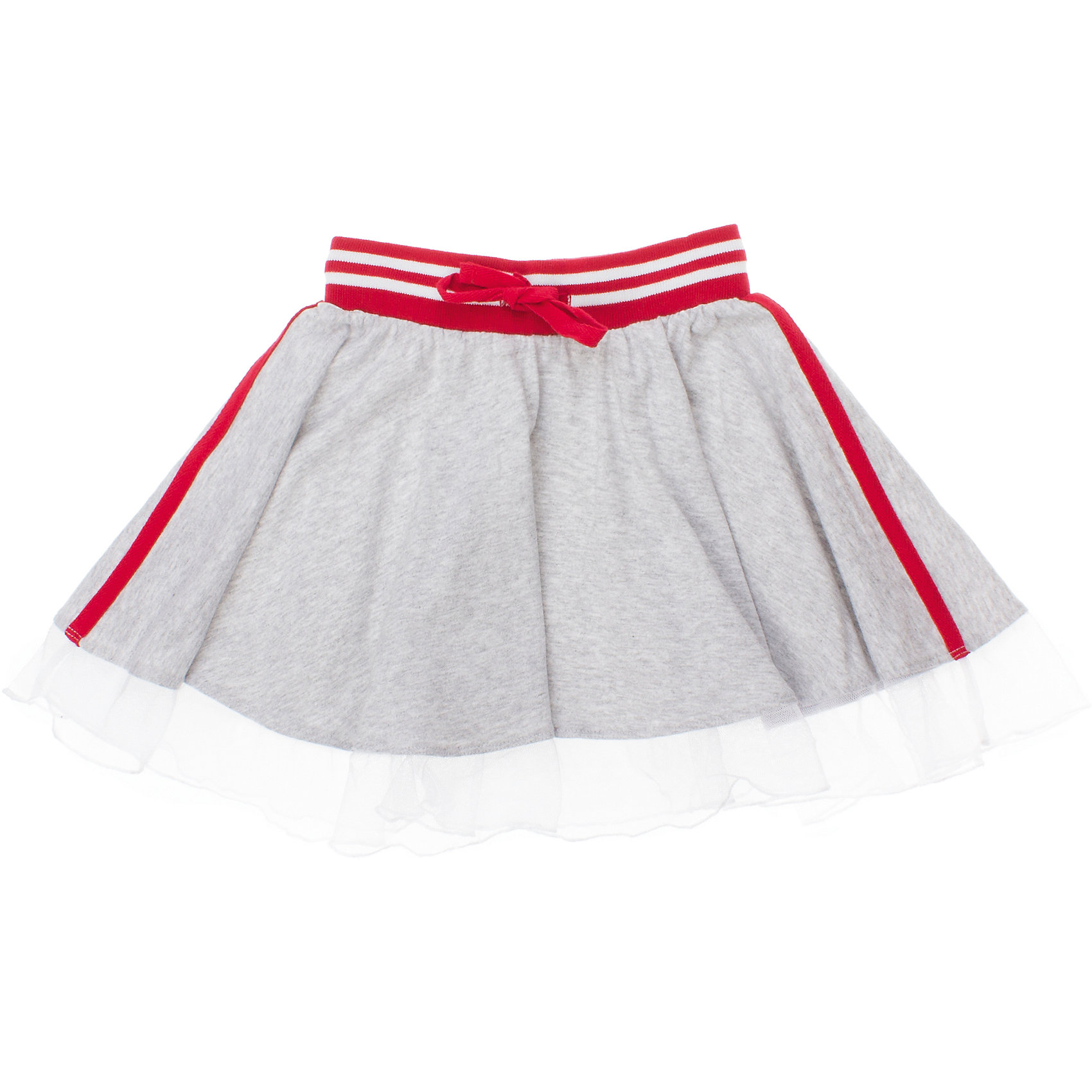 Юбка PlayToday Юбка PlayTodayЮбки<br>Юбка PlayToday <br><br>Состав: 80% хлопок, 20% полиэстер <br><br>Хлопковая юбка в спортивном стиле светло-серого цвета. <br>Без карманов. <br>На поясе широкая резинка.<br><br>Ширина мм: 207<br>Глубина мм: 10<br>Высота мм: 189<br>Вес г: 183<br>Цвет: красный<br>Возраст от месяцев: 36<br>Возраст до месяцев: 48<br>Пол: Женский<br>Возраст: Детский<br>Размер: 98,128,122,116,110,104<br>SKU: 4503355