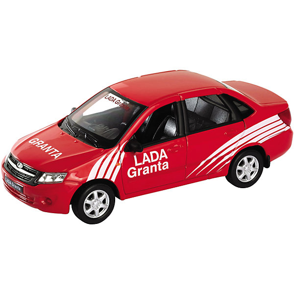 Модель машины 1:34-39 LADA Granta Ралли, Welly Модель машины 1:34-39 LADA Granta Ралли, WellyМашинки<br>Модель машины 1:34-39 LADA Granta Ралли, Welly (Велли) - коллекционная машинка станет отличным подарком для автолюбителей всех возрастов.<br>Модель машины LADA Granta от Welly (Велли) представляет собой точную копию настоящего автомобиля в масштабе 1:34-39. У машинки вращаются колёса, кузов детализирован на достойном уровне. Эта модель Лада Гранта была подготовлена для участия в ралли. На капоте и бортах нанесены рекламные наклейки.<br><br>Дополнительная информация:<br><br>- Масштаб модели 1:34-39<br>- Материал: пластик, металл<br>- Размер упаковки: 15х11,5х6 см.<br>- Вес: 168 гр.<br><br>Модель машины 1:34-39 LADA Granta Ралли, Welly (Велли) можно купить в нашем интернет-магазине.<br><br>Ширина мм: 150<br>Глубина мм: 115<br>Высота мм: 60<br>Вес г: 168<br>Возраст от месяцев: 36<br>Возраст до месяцев: 192<br>Пол: Мужской<br>Возраст: Детский<br>SKU: 4505041