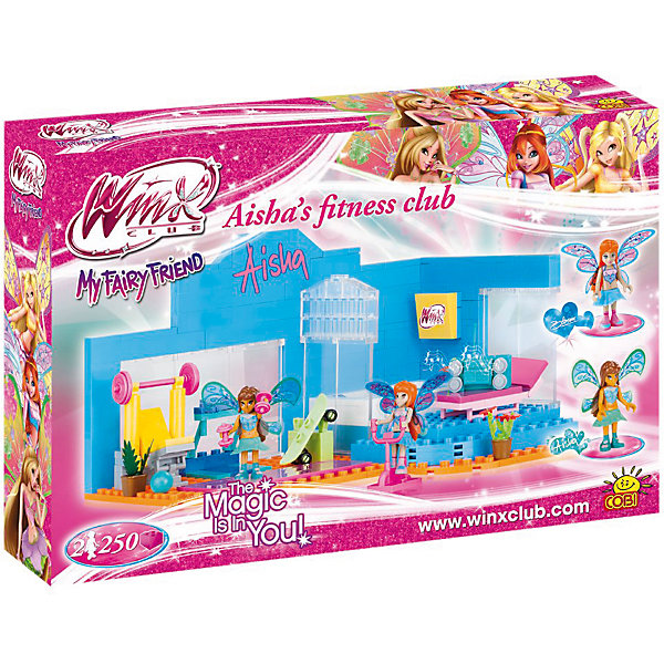 Конструктор "Фитнес-клуб феи Лейлы (Аиша)", Winx Club, Cobi