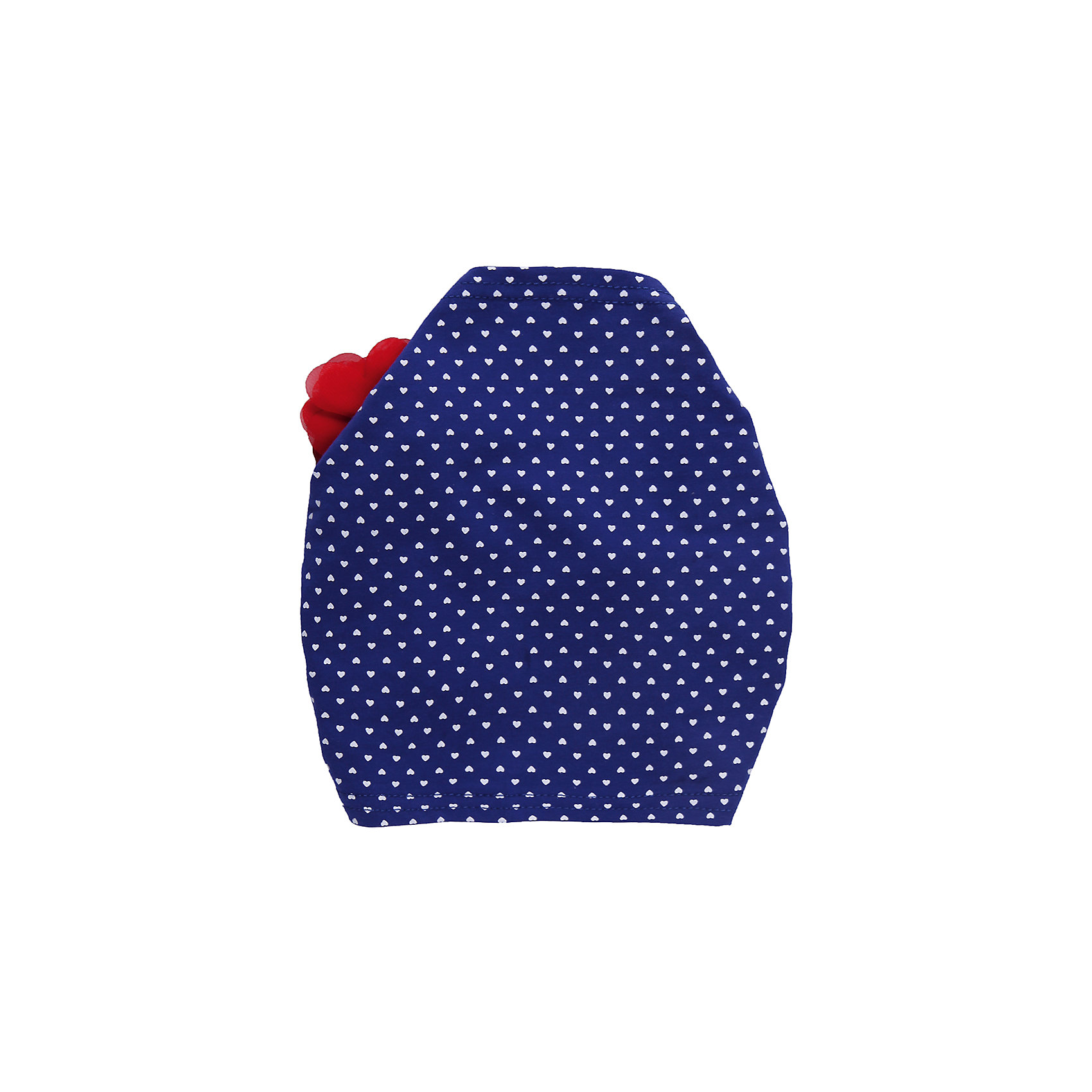 Повязка на голову для девочки Sweet Berry Повязка на голову для девочки Sweet BerryГоловные уборы<br>Трикотажная повязка на голову. Регулируется резинкой. Декорирована цветком.<br>Состав:<br>95% хлопок, 5% эластан<br><br>Ширина мм: 89<br>Глубина мм: 117<br>Высота мм: 44<br>Вес г: 155<br>Цвет: синий/красный<br>Возраст от месяцев: 12<br>Возраст до месяцев: 18<br>Пол: Женский<br>Возраст: Детский<br>Размер: 48,50,52<br>SKU: 4520402