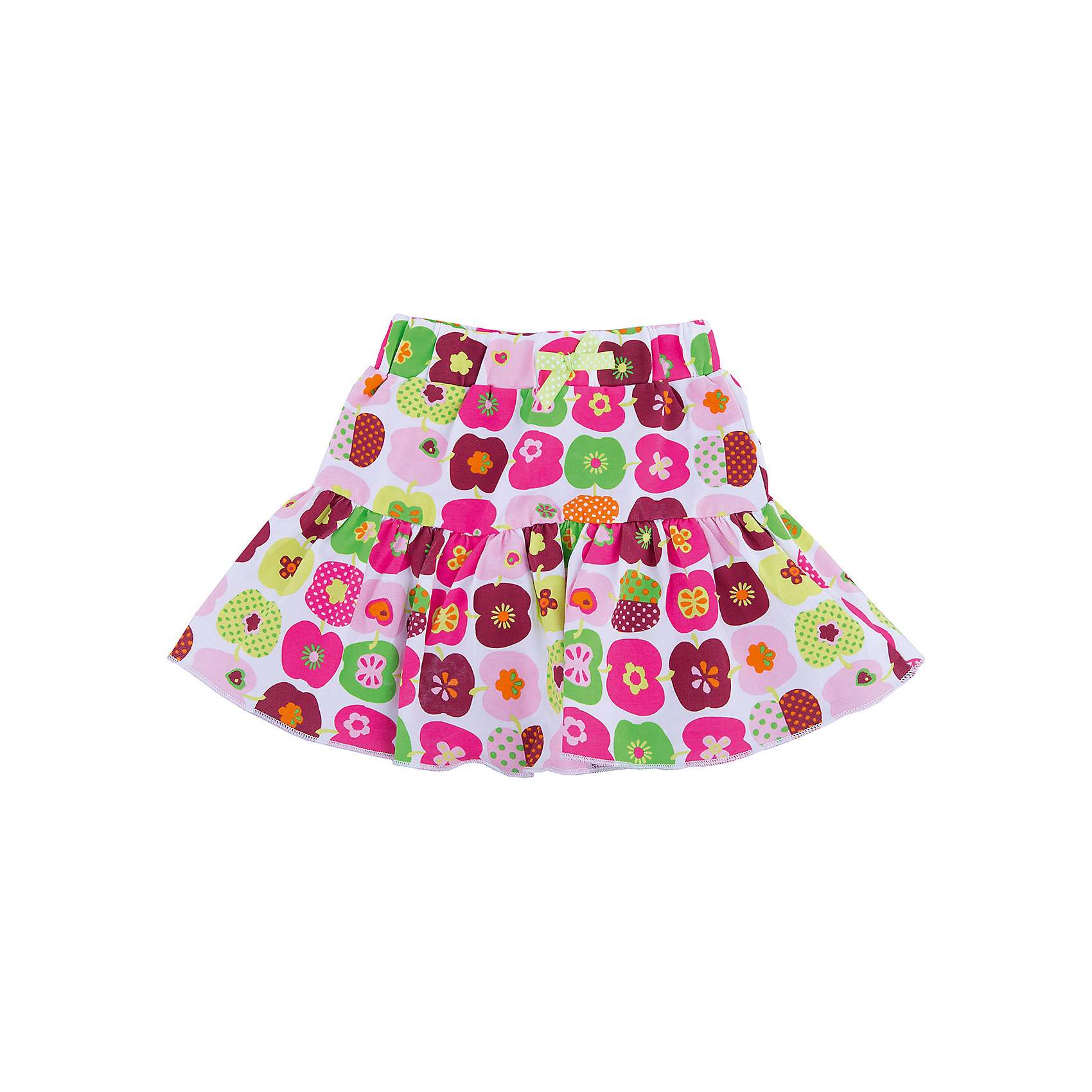 Юбка для девочки Sweet Berry Юбка для девочки Sweet BerryЮбки<br>Яркая трикотажная юбка на кокетке. Пояс регулиркется эластичной резинкой.<br>Состав:<br>95% хлопок, 5% эластан<br><br>Ширина мм: 207<br>Глубина мм: 10<br>Высота мм: 189<br>Вес г: 183<br>Цвет: разноцветный<br>Возраст от месяцев: 9<br>Возраст до месяцев: 12<br>Пол: Женский<br>Возраст: Детский<br>Размер: 80,98,92,86<br>SKU: 4520636