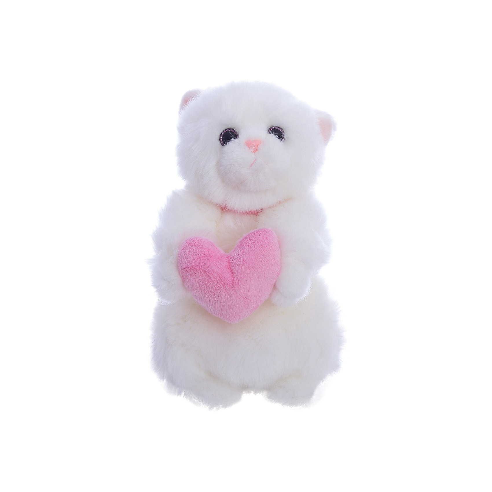 Кошечка Лулу, 20 см с сердечком, Gulliver Кошечка Лулу, 20 см с сердечком, GulliverКошки и собаки<br>Очаровательная кошечка Лулу обязательно понравится и взрослым, и детям. Милая киска держит в лапках плюшевое сердце, Лулу имеет мягкую шерстку, очень приятную на ощупь, и выразительные глаза. Игрушка выполнена из высококачественных экологичных материалов безопасных для детей. <br><br>Дополнительная информация:<br><br>- Материал: искусственный мех, плюш, синтепон, пластик. <br>- Размер: 20 см. <br><br>Кошечку Лулу, 20 см с сердечком, Gulliver, можно купить в нашем магазине.<br><br>Ширина мм: 120<br>Глубина мм: 120<br>Высота мм: 190<br>Вес г: 202<br>Возраст от месяцев: 36<br>Возраст до месяцев: 84<br>Пол: Унисекс<br>Возраст: Детский<br>SKU: 4533899