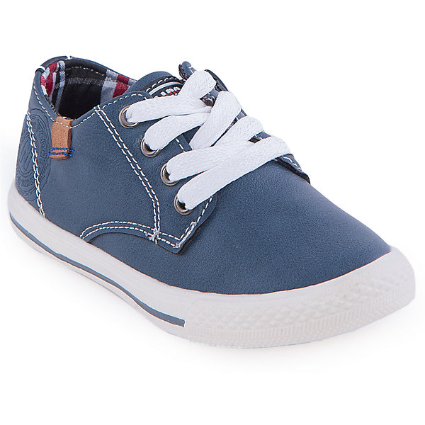 Кеды для мальчика Indigo kids Кеды для мальчика Indigo kidsКеды<br>Кеды для мальчика от известного бренда Indigo kids <br> <br>Модные и удобные кеды дополнят наряд мальчика в новом сезоне. Они очень оригинально и модно смотрятся! Обеспечат комфорт на долгое время! Полуботинки легко надеваются, комфортно садятся по ноге, дают коже дышать. <br> <br>Особенности модели: <br> <br>- цвет: синий; <br>- стильный дизайн; <br>- удобная колодка; <br>- перфорация; <br>- каблук: нет; <br>- двойная прострочка; <br>- застежка: шнуровка и молния; <br>- декорированы тиснением и нашивкой; <br>- устойчивая нескользящая подошва. <br> <br>Дополнительная информация: <br> <br>Состав: <br> <br>верх – искусственная кожа; <br>подкладка - текстиль; <br>подошва - ТЭП. <br> <br>Кеды для мальчика Indigo kids (Индиго Кидс) можно купить в нашем магазине.<br><br>Ширина мм: 262<br>Глубина мм: 176<br>Высота мм: 97<br>Вес г: 427<br>Цвет: синий<br>Возраст от месяцев: 24<br>Возраст до месяцев: 24<br>Пол: Мужской<br>Возраст: Детский<br>Размер: 25,24,26,27,29,28<br>SKU: 4547852