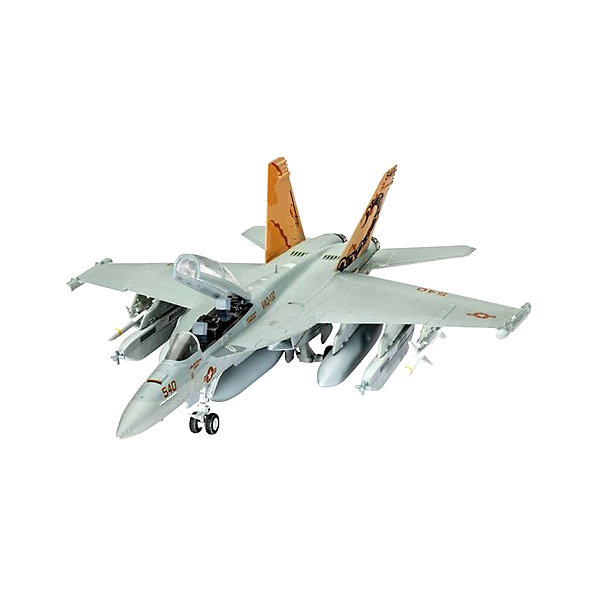 Набор Самолёт радиоэлектронной борьбы, Revell Набор Самолёт радиоэлектронной борьбы, RevellСамолёты и вертолёты<br>Самолёт EA-18G Growler используется военно-воздушными силами США в радиоэлектронной борьбе для уничтожения вражеских средств связи. Его миссия заключается в мониторинге и атаке вражеских центров коммуникации и радарных установок. Превосходно выполненная сборная модель самолёта радиоэлектронной борьбы EA-18G Growler от немецкой компании Revell является абсолютно точной уменьшенной копией своего прототипа в масштабе 1:144. Модель тщательно проработанная, особое внимание уделялось деталям. Фактурные поверхности, детализированная кабина пилота с двумя сиденьями, которые могут катапультироваться, характерные шасси, а также оборудование для радиоэлектронной борьбы приближают макет самолёта к своему оригиналу. Всего модель состоит из 63 отдельных компонентов, которые необходимо собрать, склеить и покрыть краской в соответствии с инструкцией в наборе. В комплекте также прилагаются краски подлинных цветов, кисточка, уникальный набор наклеек для создания неповторимого дизайна самолёта, а также клей в удобной упаковке. Великолепная сборная модель американского самолёта EA-18G Growler разработана немецкой компанией Revell для детей от 10 лет. Так похожая на оригинал, модель определённо обрадует не только юных поклонников моделирования, но и взрослых любителей и коллекционеров военной техники разных стран. Моделирование относят к одному из наиболее полезных хобби, ведь оно отлично тренирует мелкую моторику, развивает такие навыки как усидчивость, аккуратность и внимательность. Кроме того, развивается пространственное мышление, логика и креативность.<br><br>Набор Самолёт радиоэлектронной борьбы, Revell можно купить в нашем магазине.<br><br>Ширина мм: 270<br>Глубина мм: 230<br>Высота мм: 33<br>Вес г: 260<br>Возраст от месяцев: 120<br>Возраст до месяцев: 180<br>Пол: Мужской<br>Возраст: Детский<br>SKU: 4560888