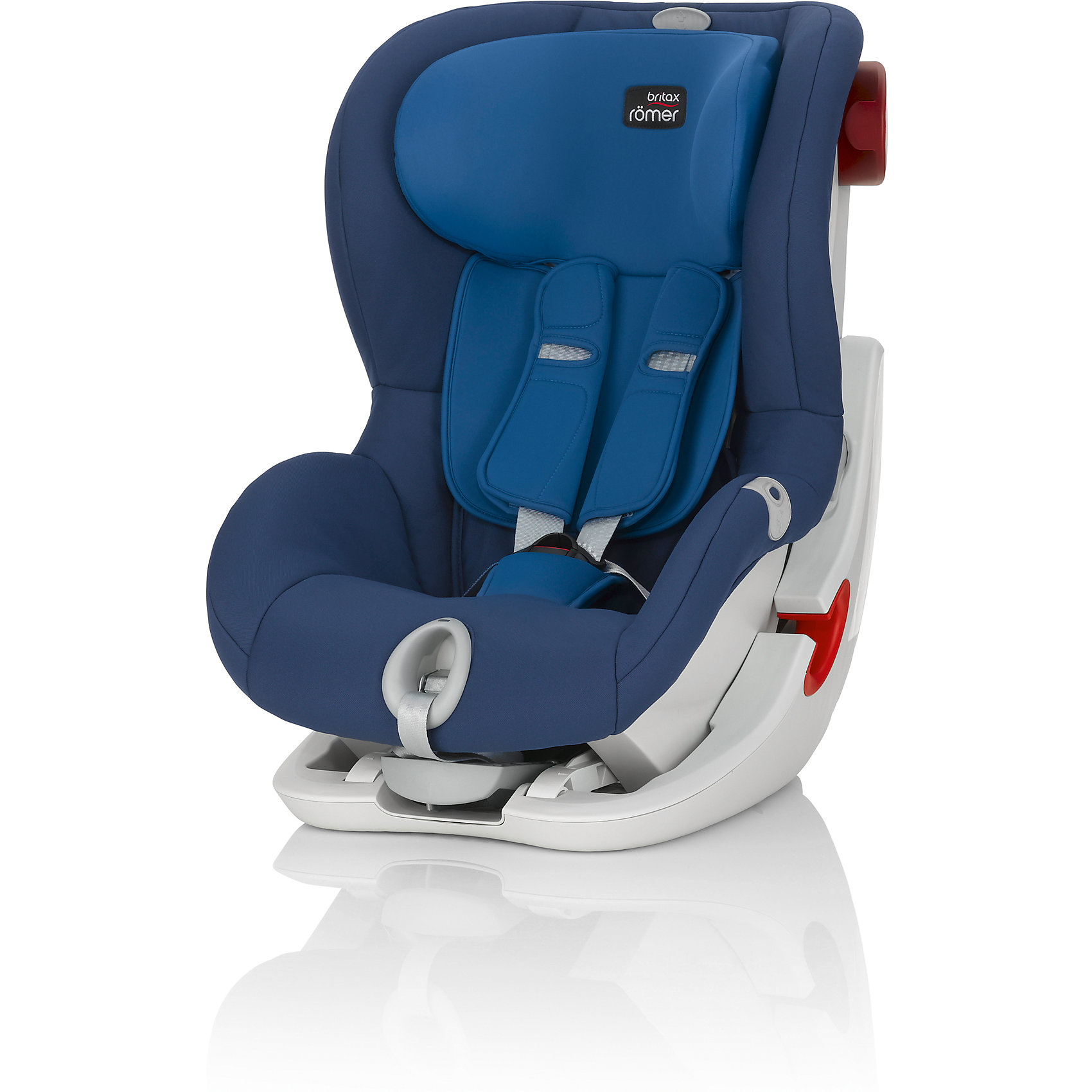 Автокресло Britax Romer KING II LS, 9-18 кг, Ocean Blue Trendline Автокресло Britax Romer KING II LS, 9-18 кг, Ocean Blue TrendlineГруппа 1 (От 9 до 18 кг)<br>Автокресло King II LS оснащено уникальной системой световой индикации натяжения ремня безопасности и складывающимся вперед сиденьем для удобства установки. <br>- Установка в автомобиле с помощью штатного ремня безопасности<br>- Индикатор определяет уровень натяжения внутреннего ремня автокресла<br>- 5-точечные ремни безопасности, регулируемые одной рукой<br>- Угол наклона регулируется в 4-х положениях<br>- Система наклона кресла вперед обеспечивает улучшенный доступ и обзор при установке кресла в салоне автомобиля<br>- Глубокие мягкие боковины обеспечивают оптимальную защиту при боковых столкновениях<br>- Мягкие плечевые накладки на ремни для максимального комфорта<br>- Съемный моющийся чехол<br>- Батарейки включены в комплект поставки<br>- Размеры (Д / Ш / В): 54 х 45 х 67 см<br>- Размеры спинки сиденья (Д / Ш): 30 х 34 см<br>- Длина спинки: 55 см<br>- Вес: 10.3 кг<br><br>Автокресло KING II LS, 9-18 кг., BRITAX ROMER (Бритакс Ремер), Ocean Blue Trendline можно купить в нашем магазине.<br><br>Ширина мм: 540<br>Глубина мм: 450<br>Высота мм: 680<br>Вес г: 10500<br>Цвет: синий<br>Возраст от месяцев: 9<br>Возраст до месяцев: 48<br>Пол: Унисекс<br>Возраст: Детский<br>SKU: 4576178